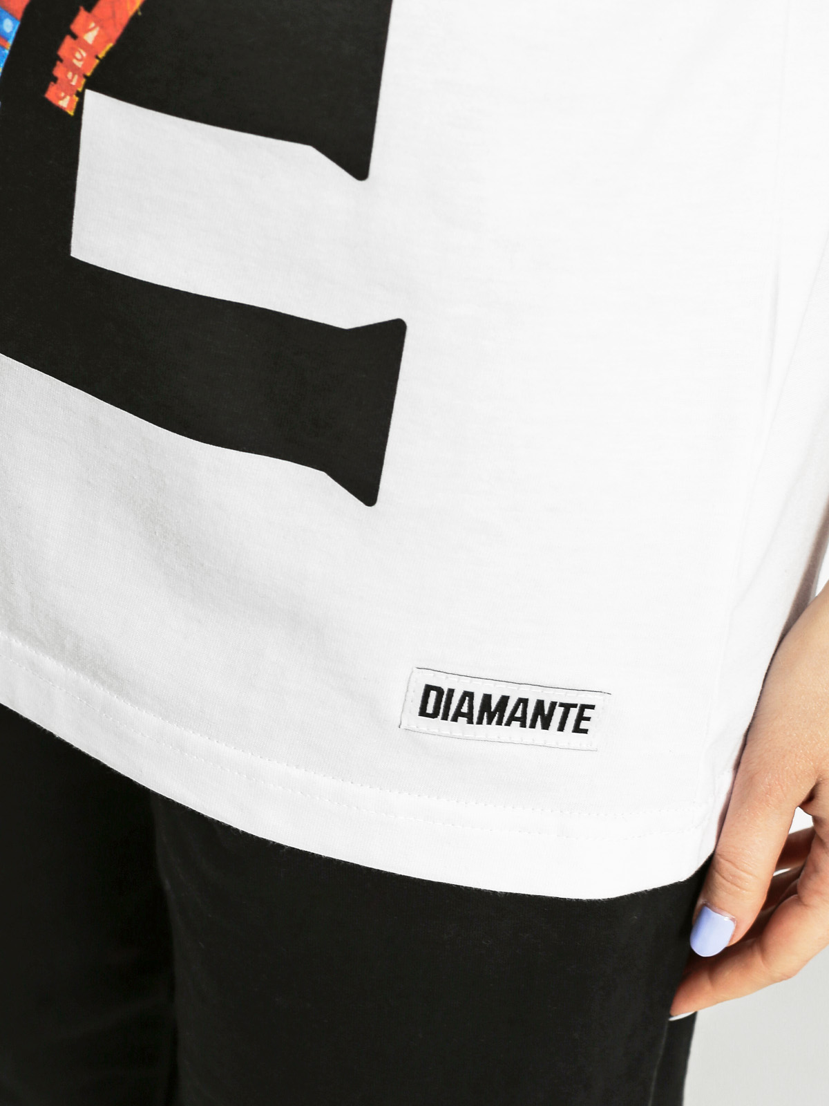 Diamante Wear T-shirt Skits Vicious (white)