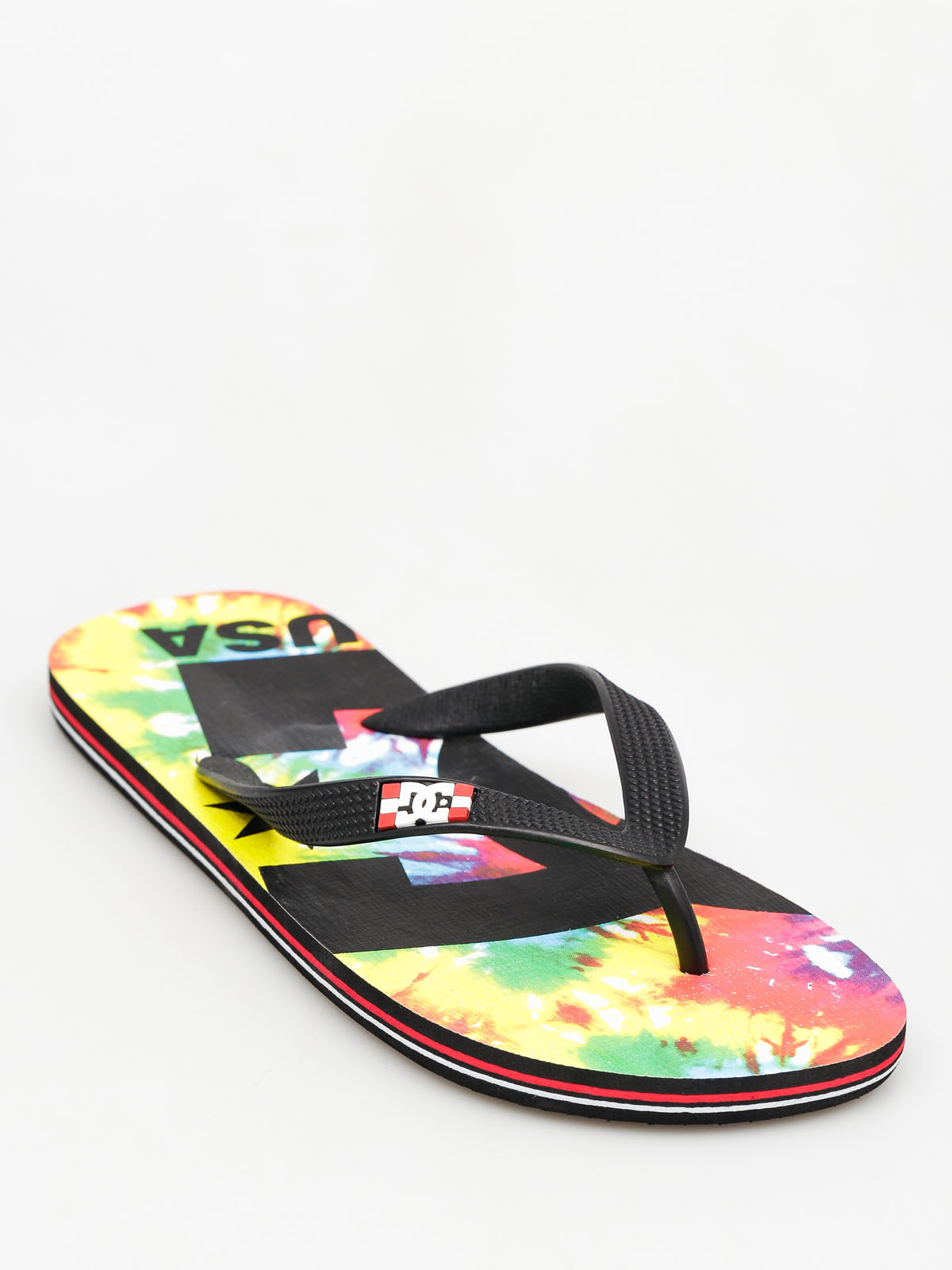 DC Flip-flops Spray Graffik (black multi)