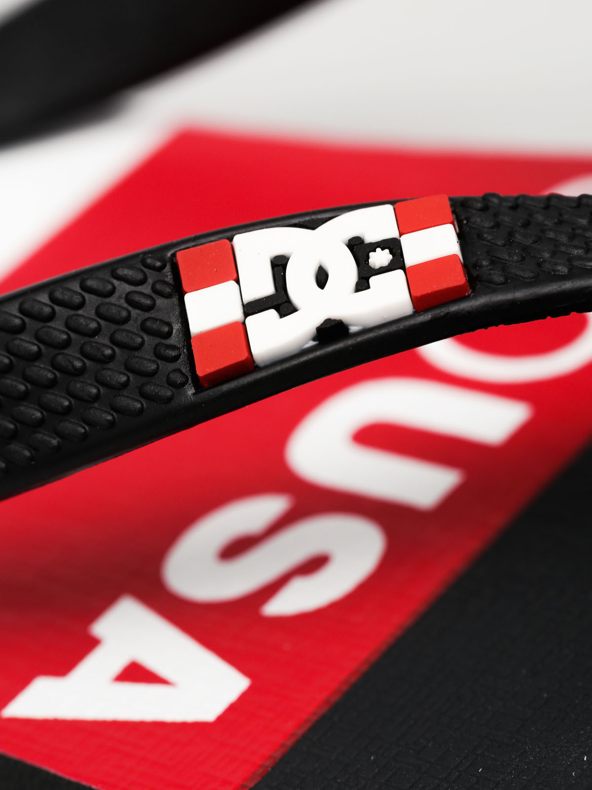 DC Flip-flops Spray Graffik (grey/red)