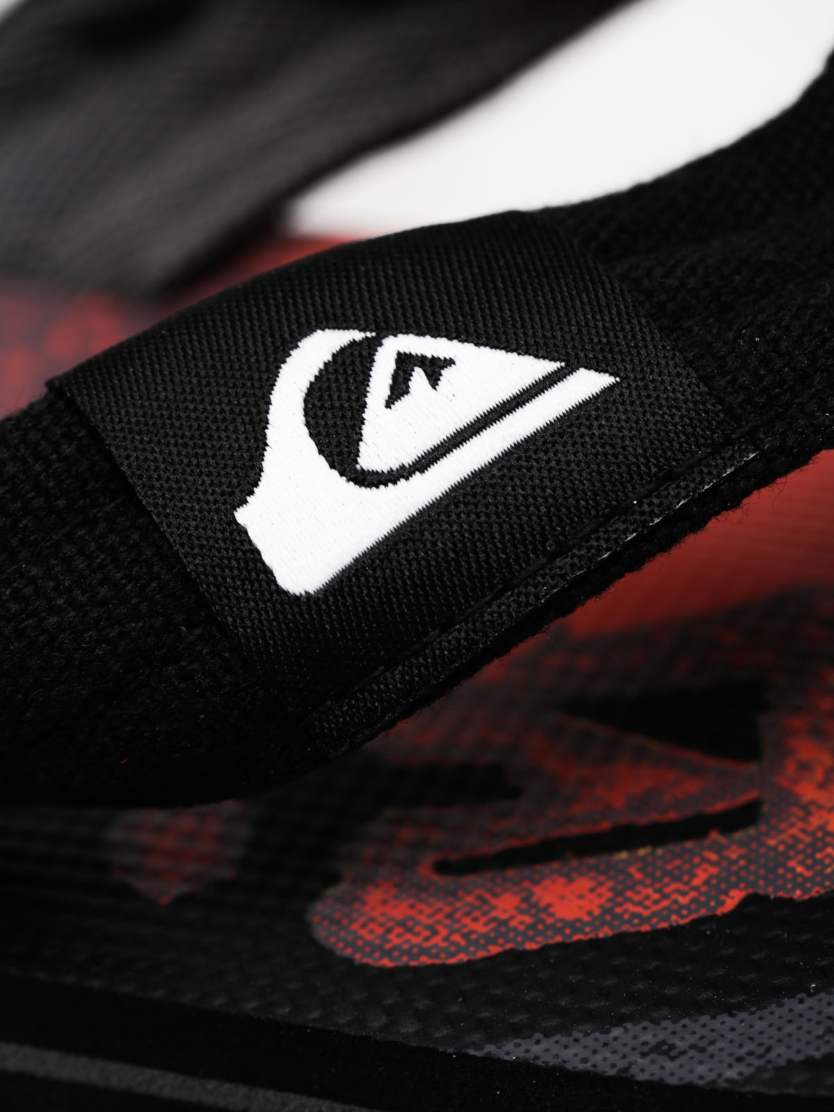 Quiksilver Flip-flops Molokai Layback (black/red/blue)