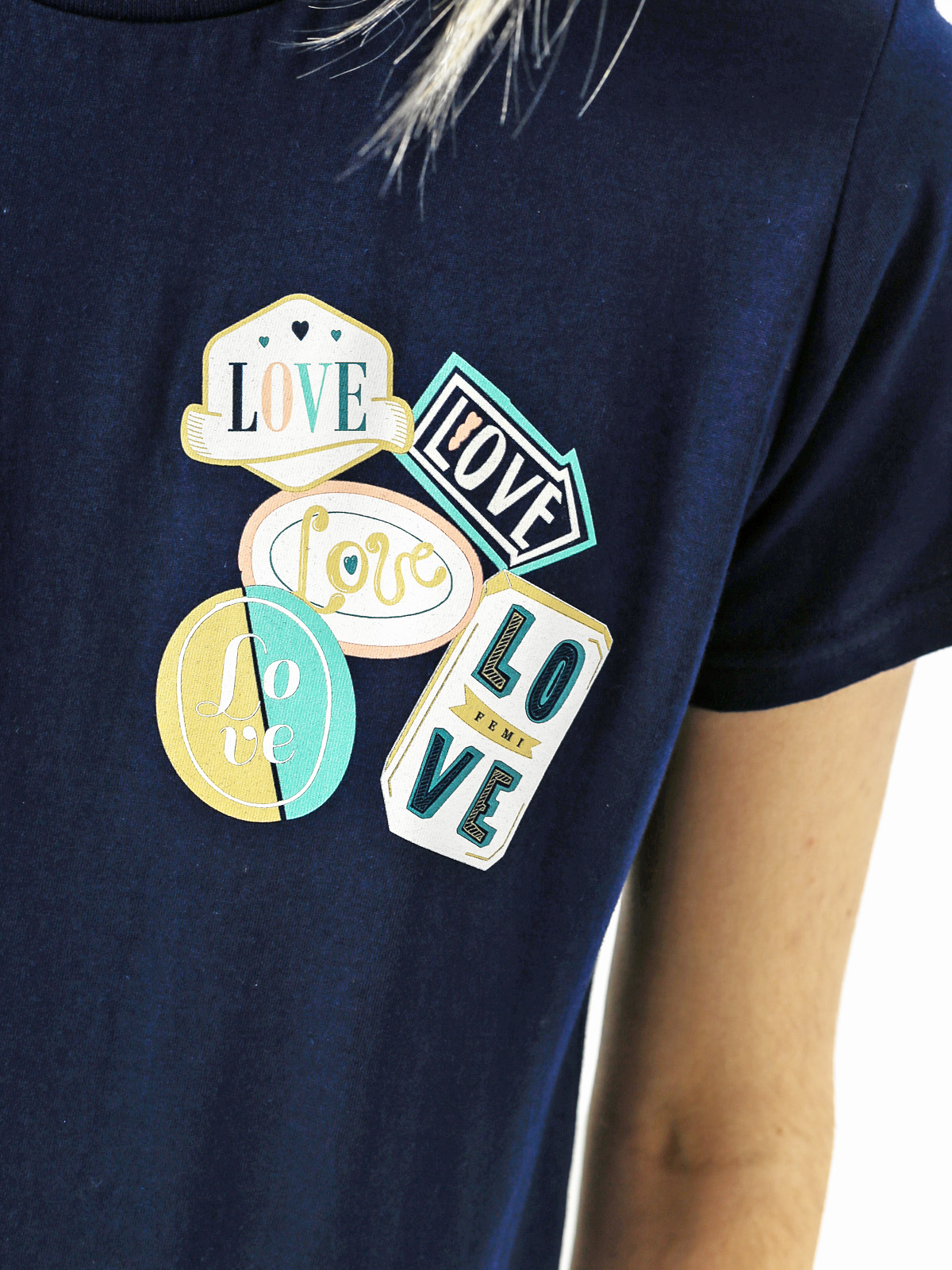 Femi Pleasure T-shirt Madet Wmn (pbl)