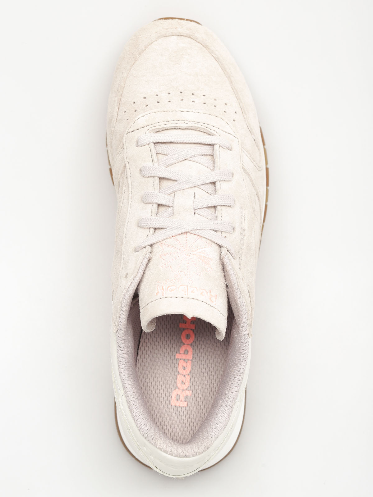 Reebok Schuhe Cl Lthr Eb Wmn (sstone/chlk/melon gum)