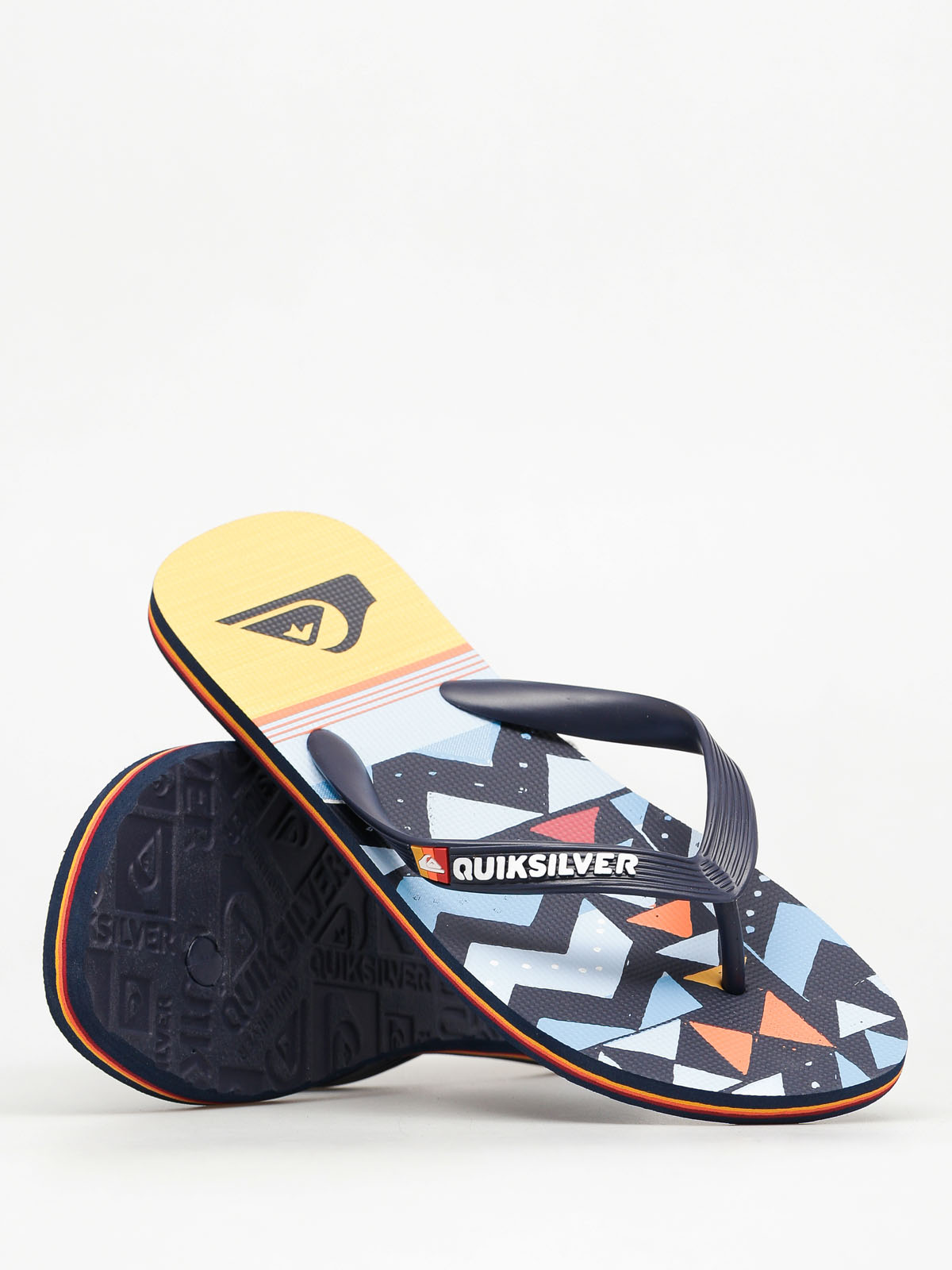 Quiksilver Flip-flops Molokai Slablapu (black/blue/oange)