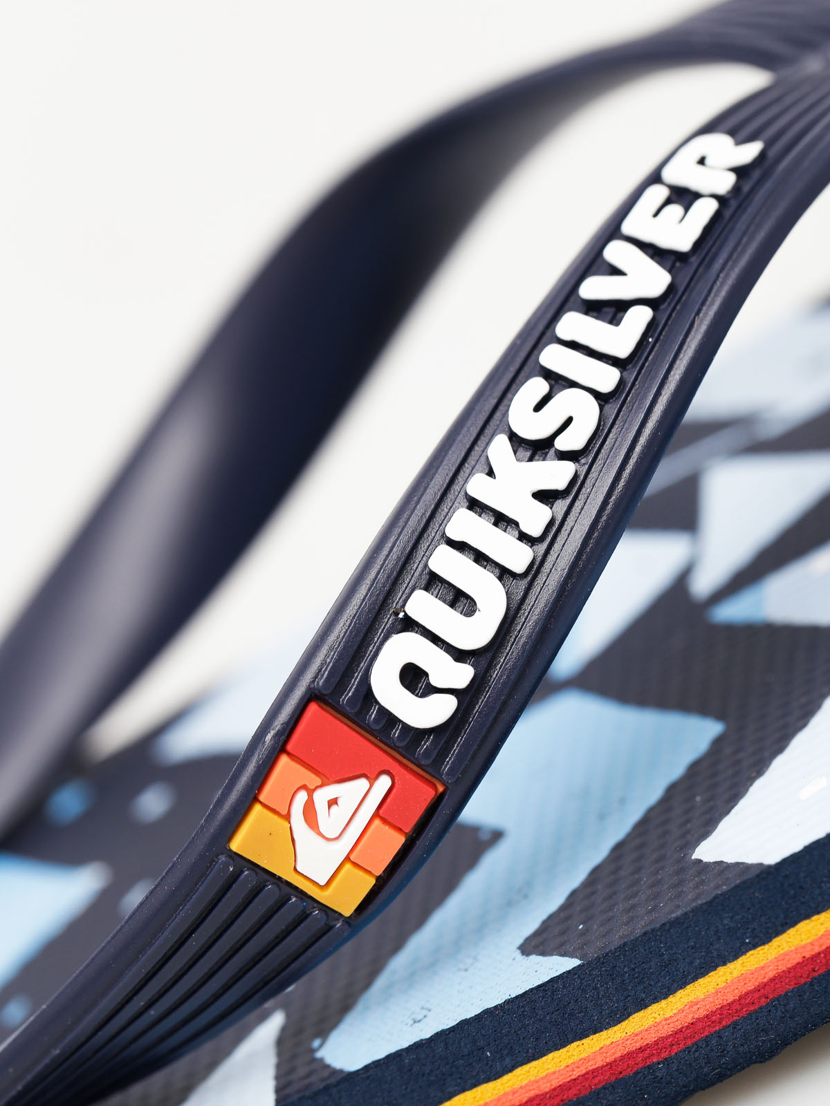 Quiksilver Flip-flops Molokai Slablapu (black/blue/oange)