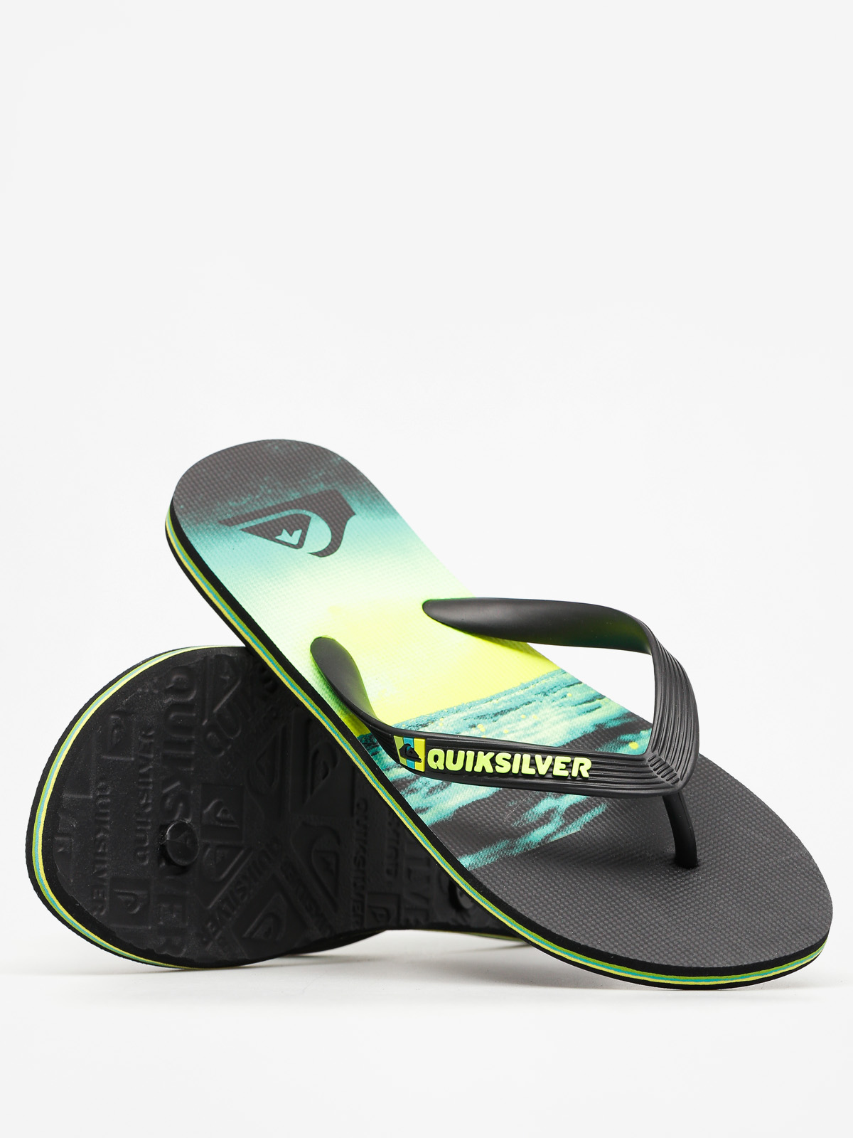 quiksilver flip flops
