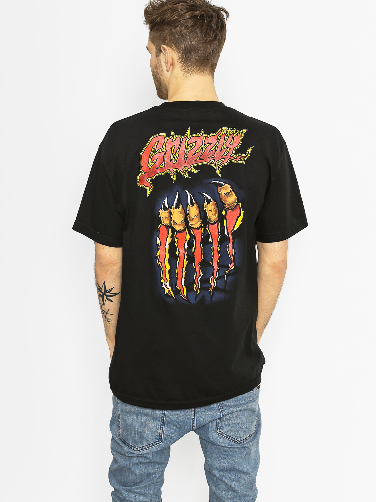 Grizzly Griptape T-Shirt Rippin (black)
