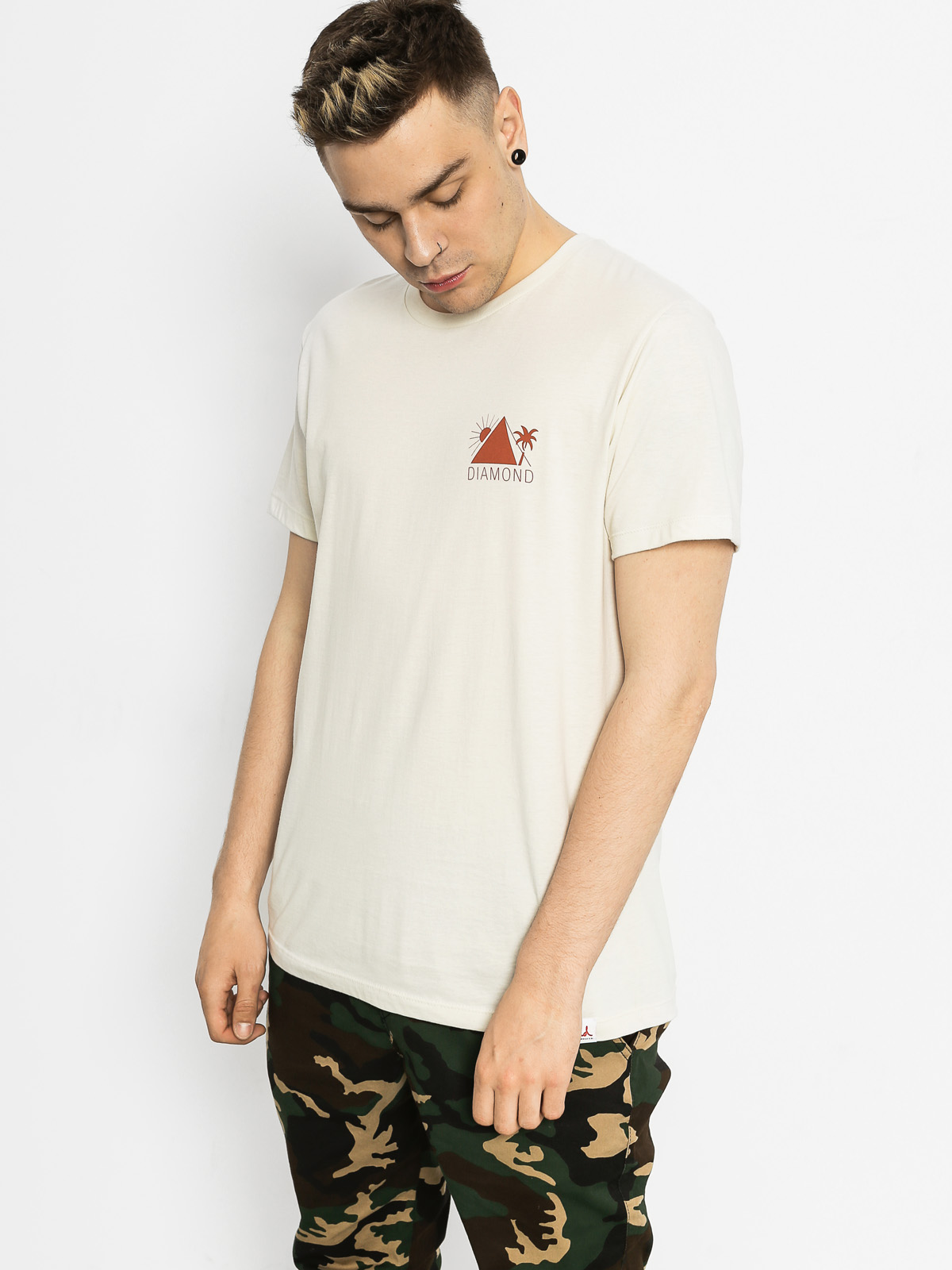 Diamond Supply Co. T-Shirt Oases (cream)