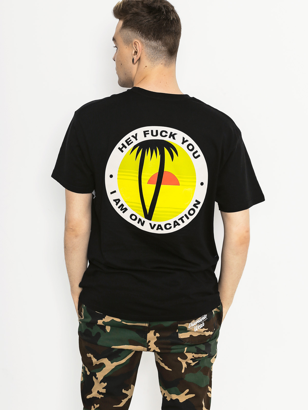 Diamond Supply Co. T-shirt Vacation (black)