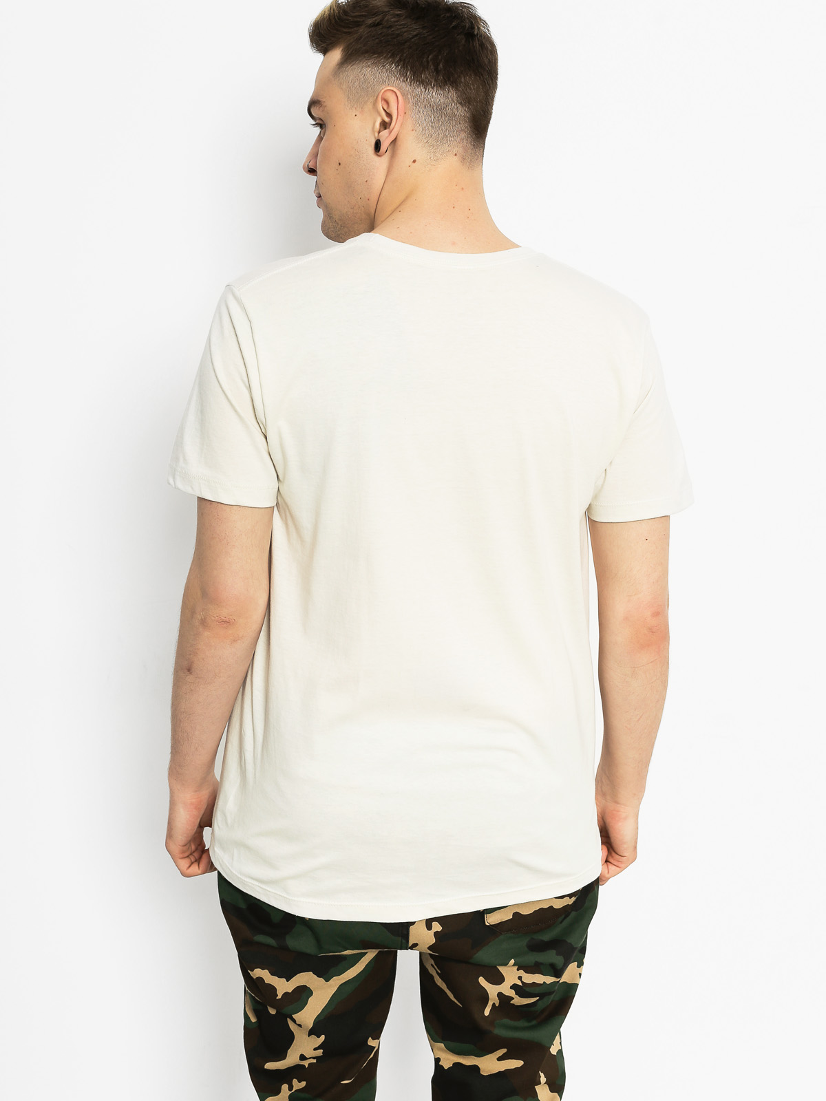 Diamond Supply Co. T-shirt Leopard Og Script (cream)