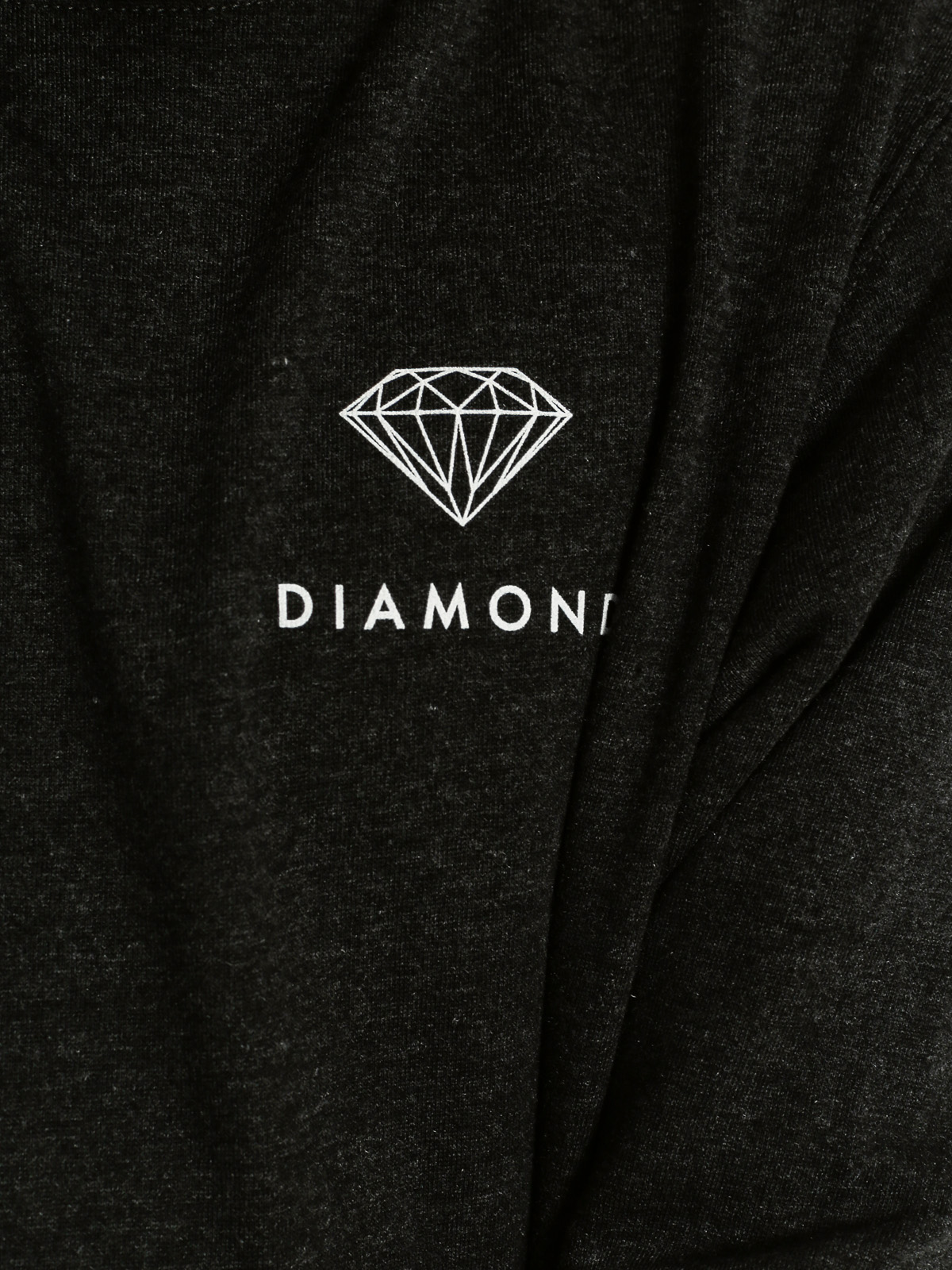 Diamond Supply Co. Sweatshirt Futura Sign (charcoal heather)
