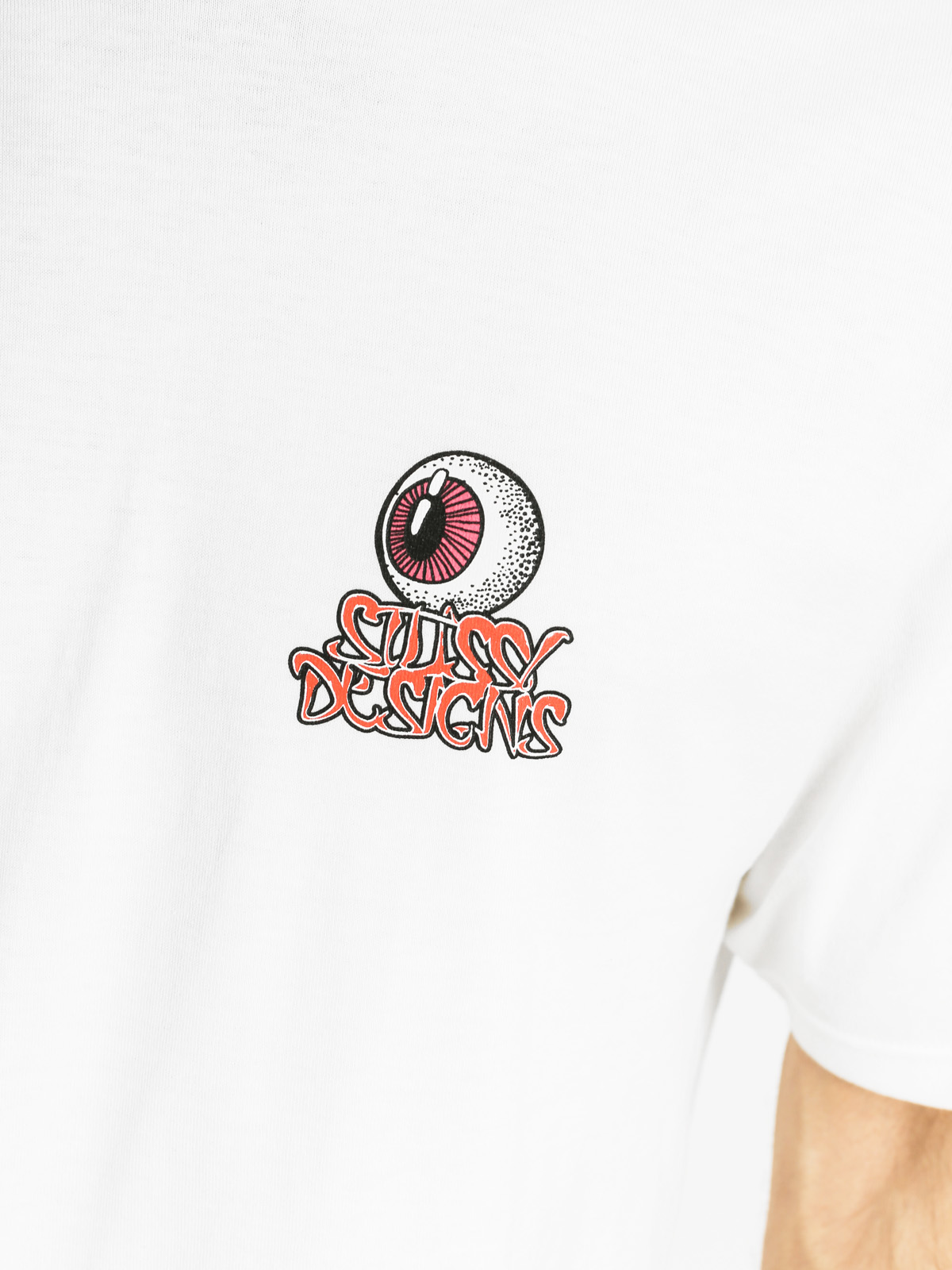 Stussy T-shirt Eyeball (white)