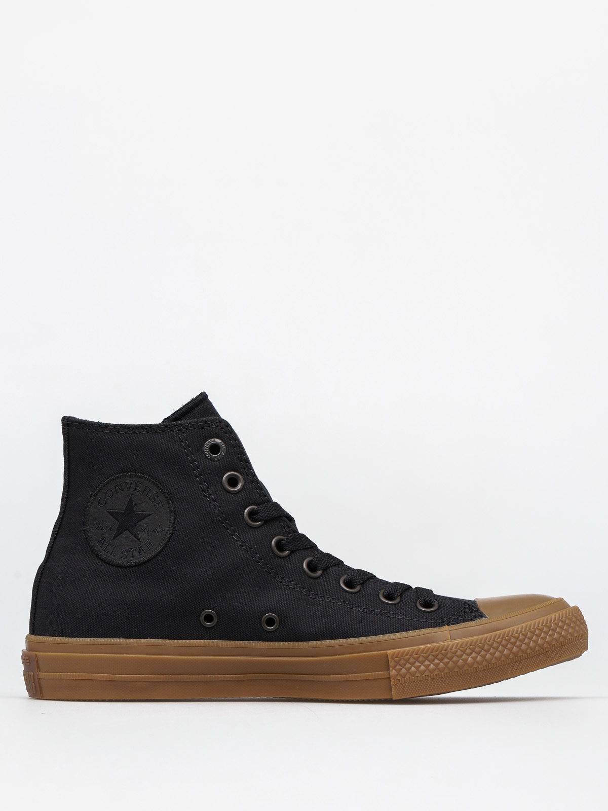 Converse Chucks Chuck Taylor All Star II Hi black (black/black/gum) - Main Image