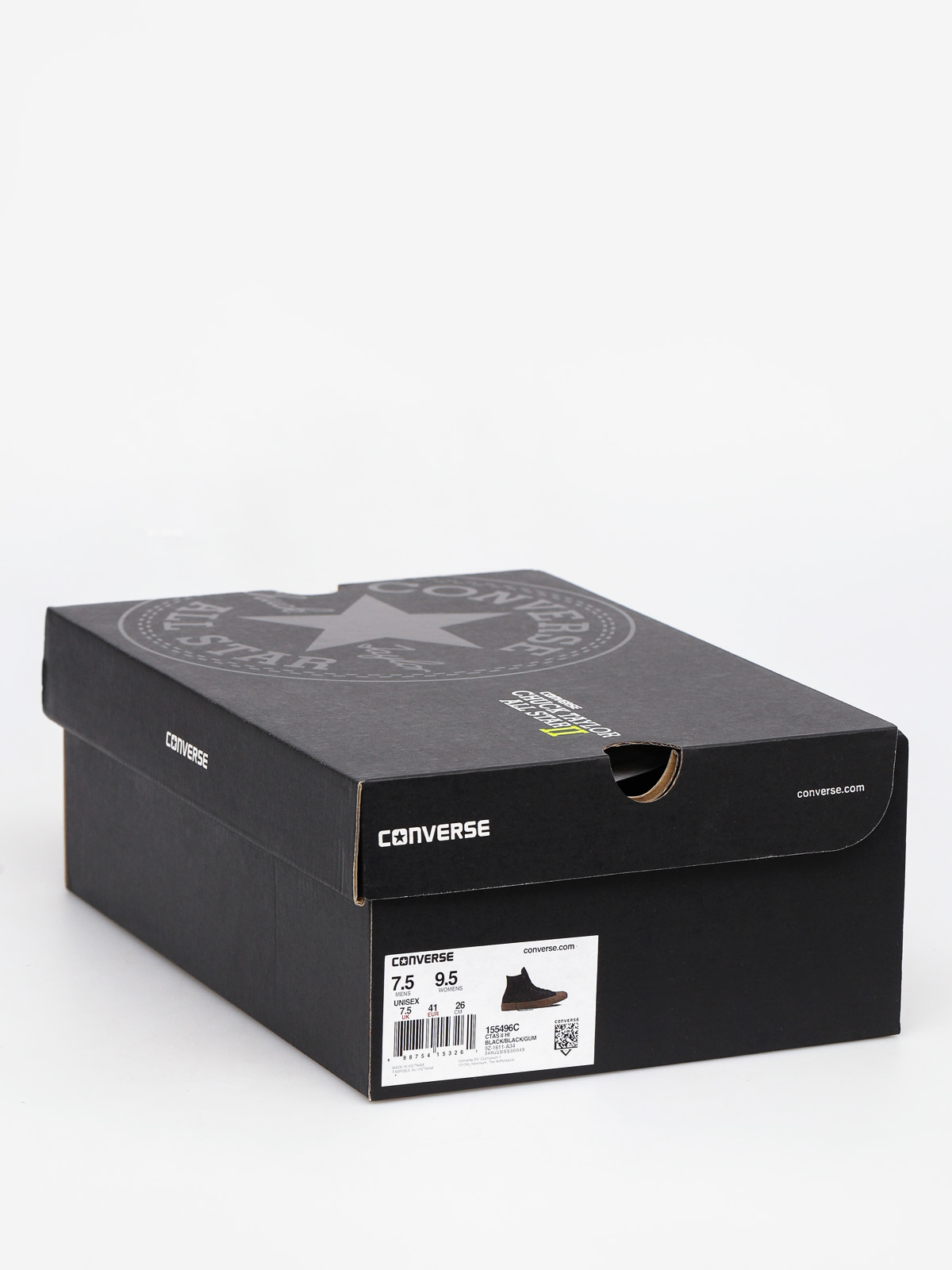 Converse Chucks Chuck Taylor All Star II Hi (black/black/gum)