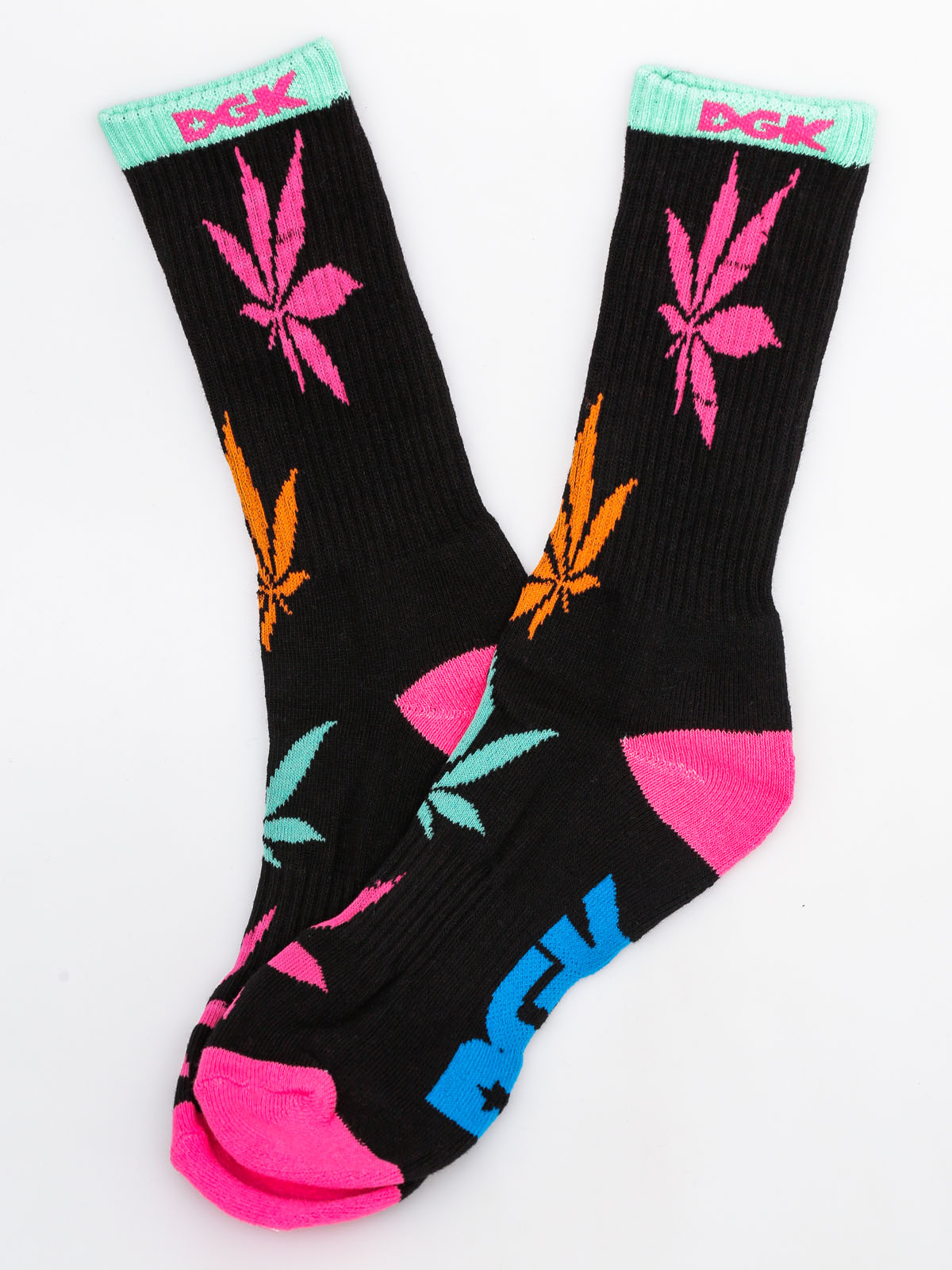 DGK Socks Pop (black/multi)