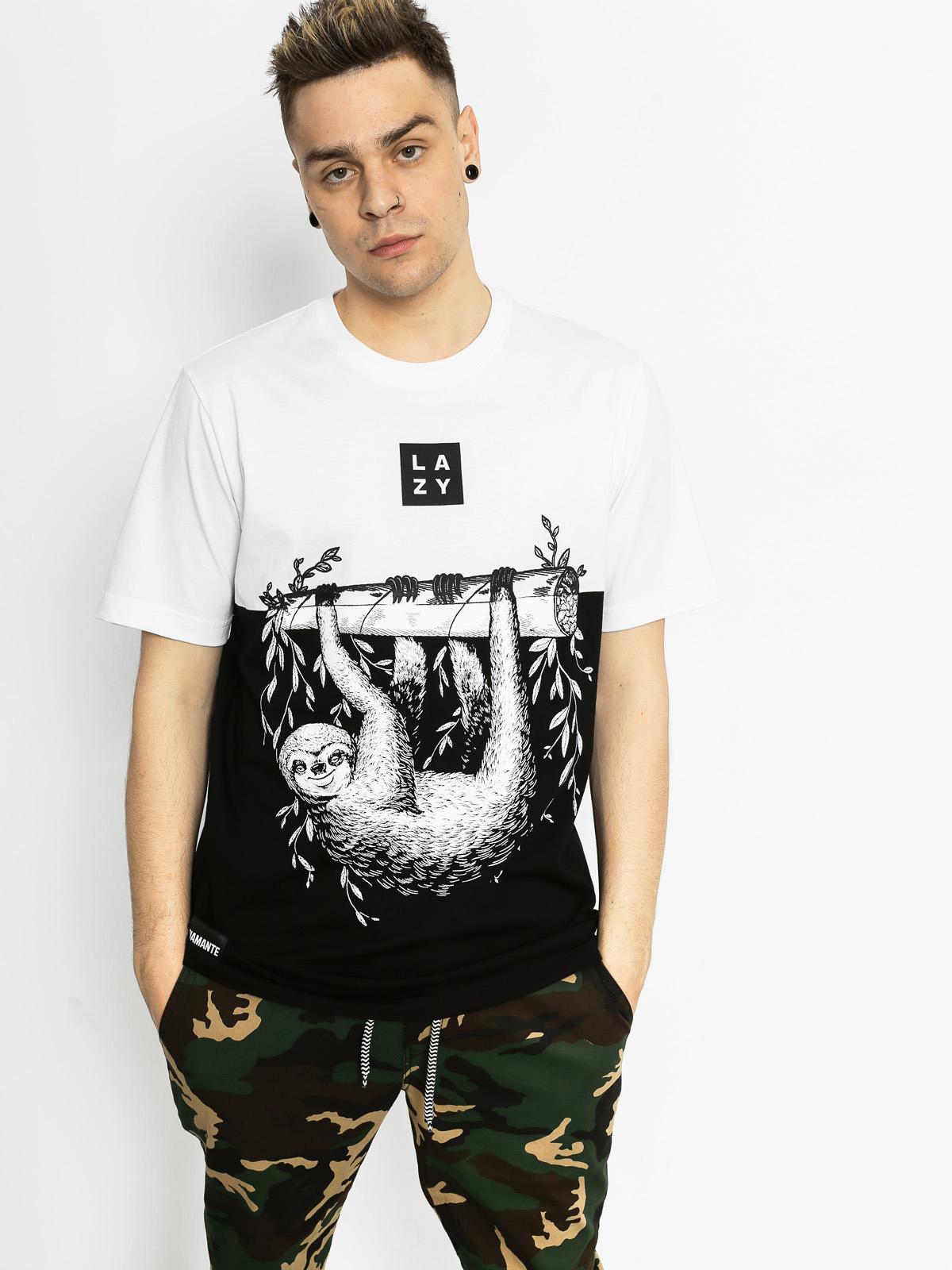 Diamante Wear T-Shirt Lazy (white)