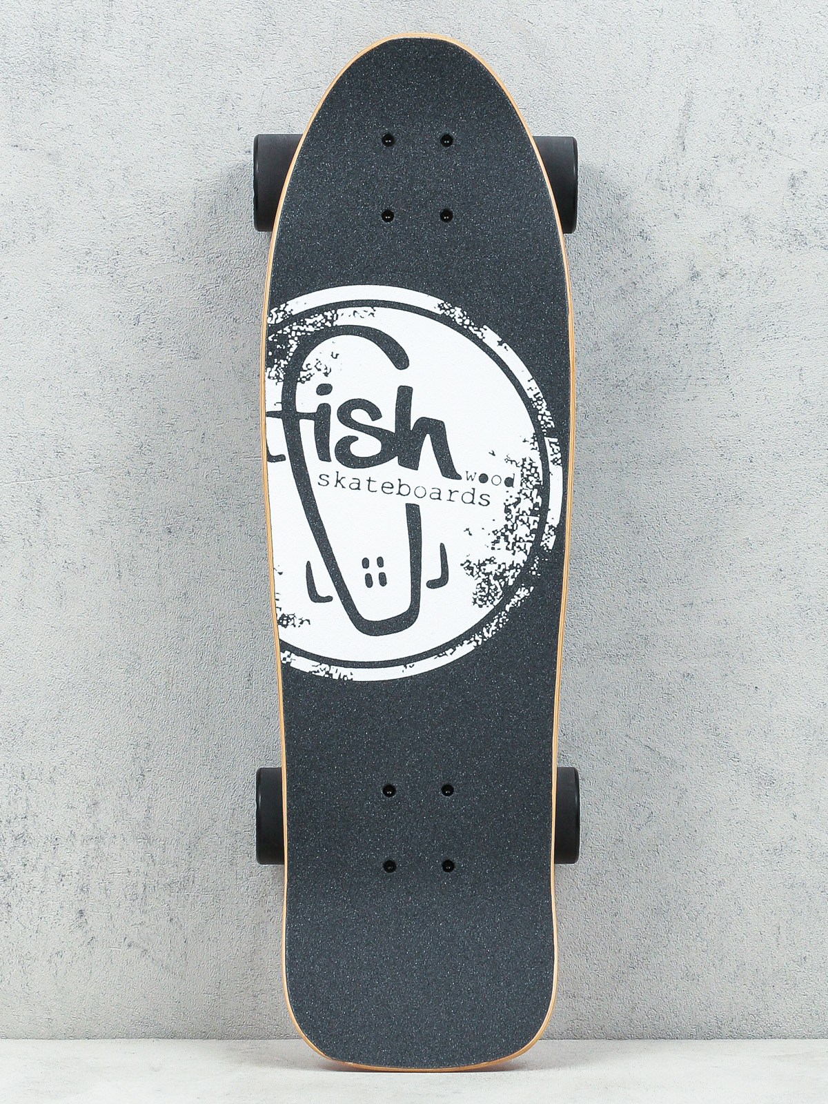 Fish Skateboards Cruiser Catfish (silver/black)