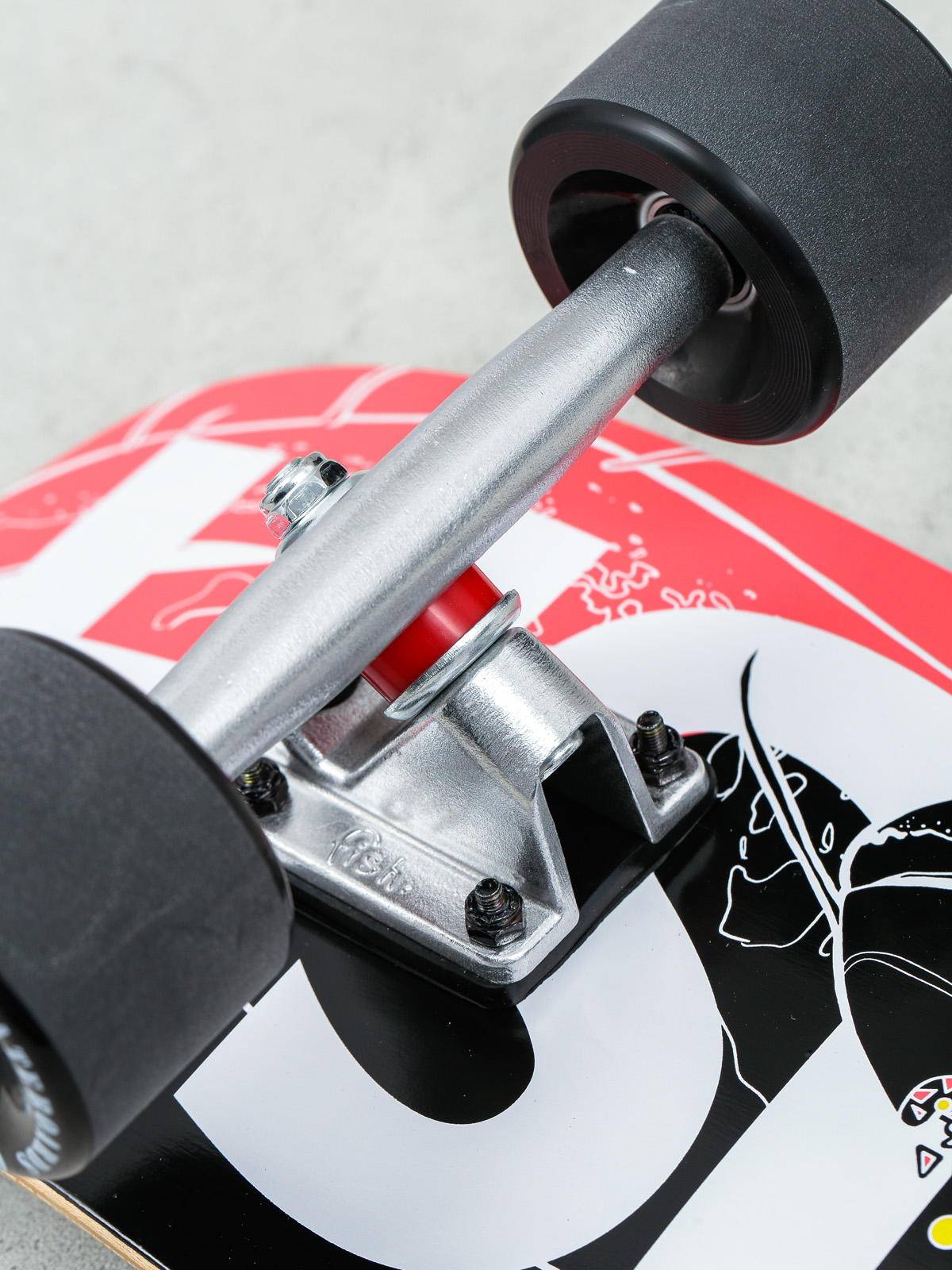 Fish Skateboards Cruiser Catfish (silver/black)