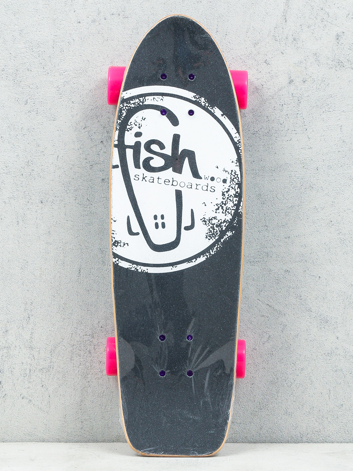 Fish Skateboards Cruiser Party (silver/magenta)