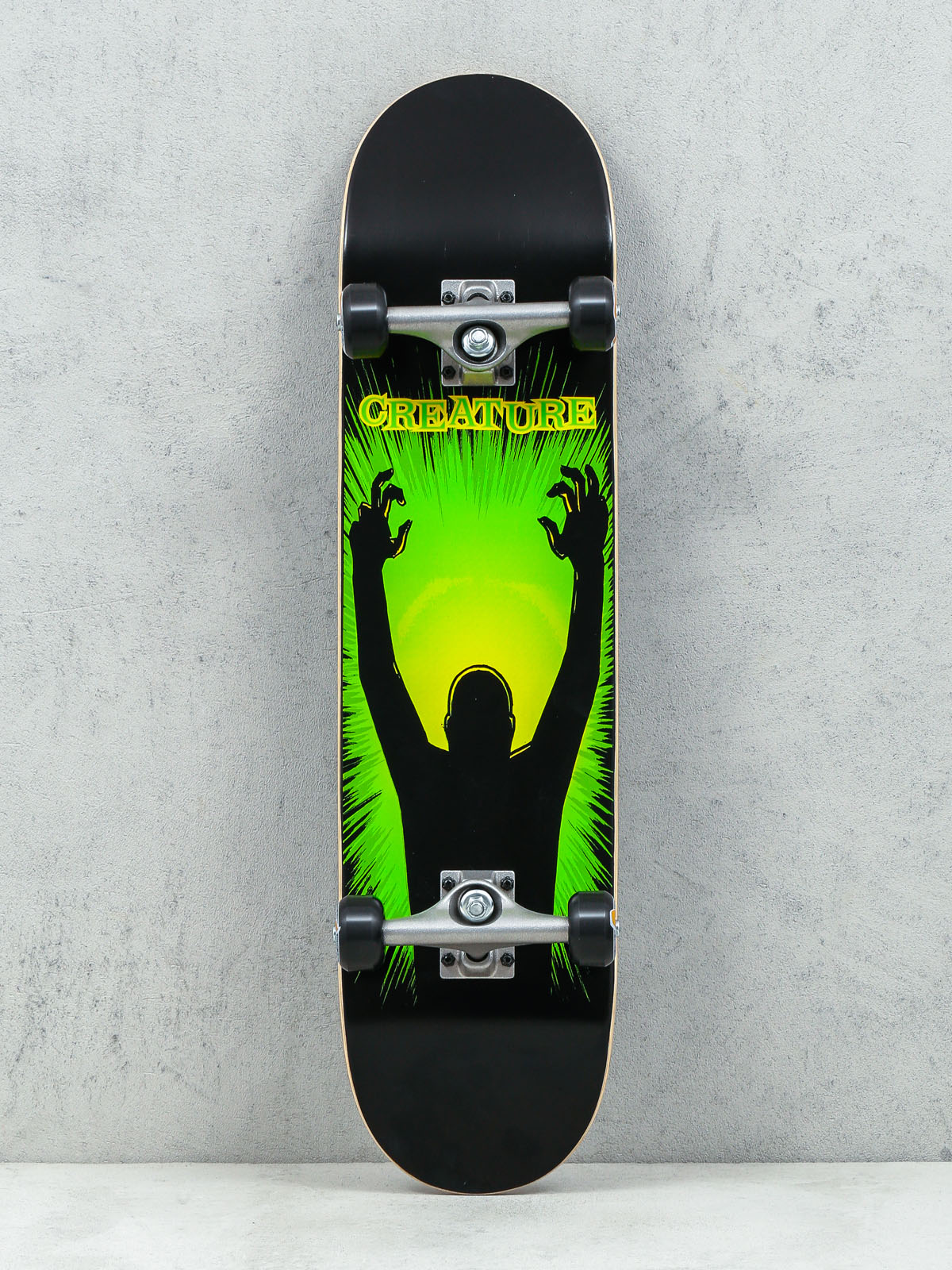 Creature Skateboard The Thing (black/green/yellow)