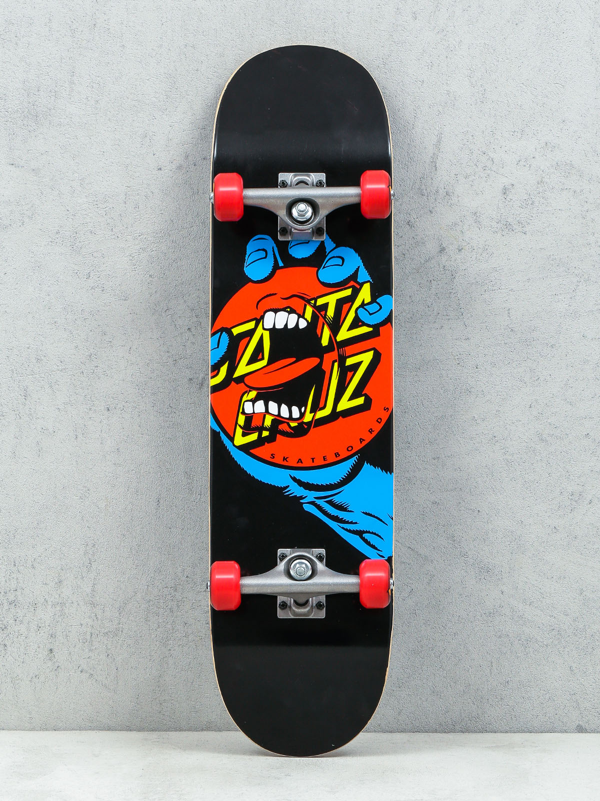 Santa Cruz Skateboard Hand Dot (black/red/blue)