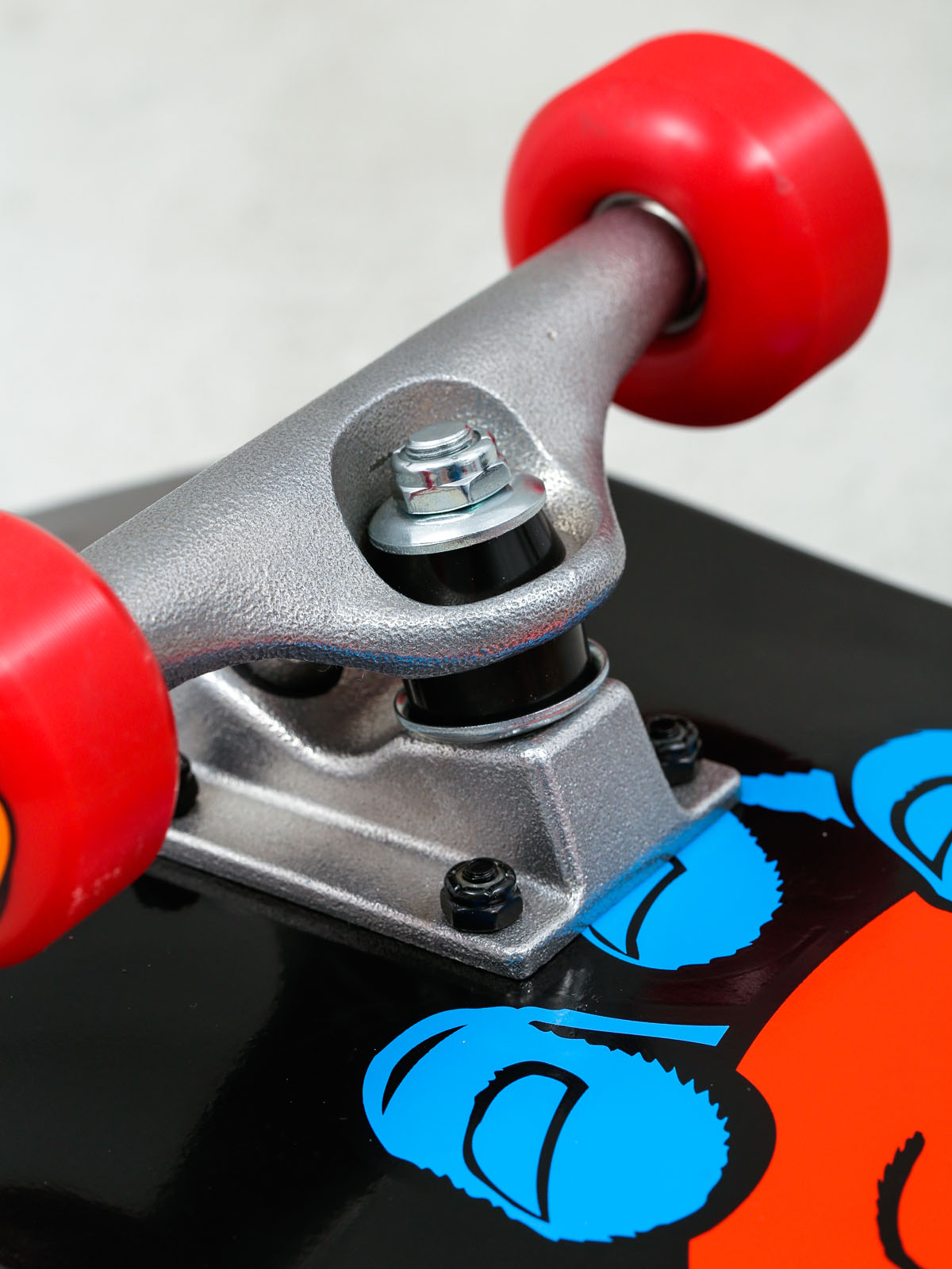 Santa Cruz Skateboard Hand Dot (black/red/blue)