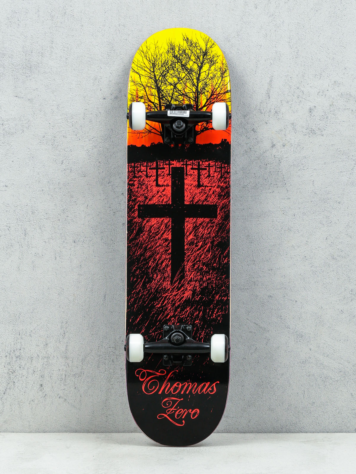 Zero Skateboard Thomas Life And Death (black/red/yellow)