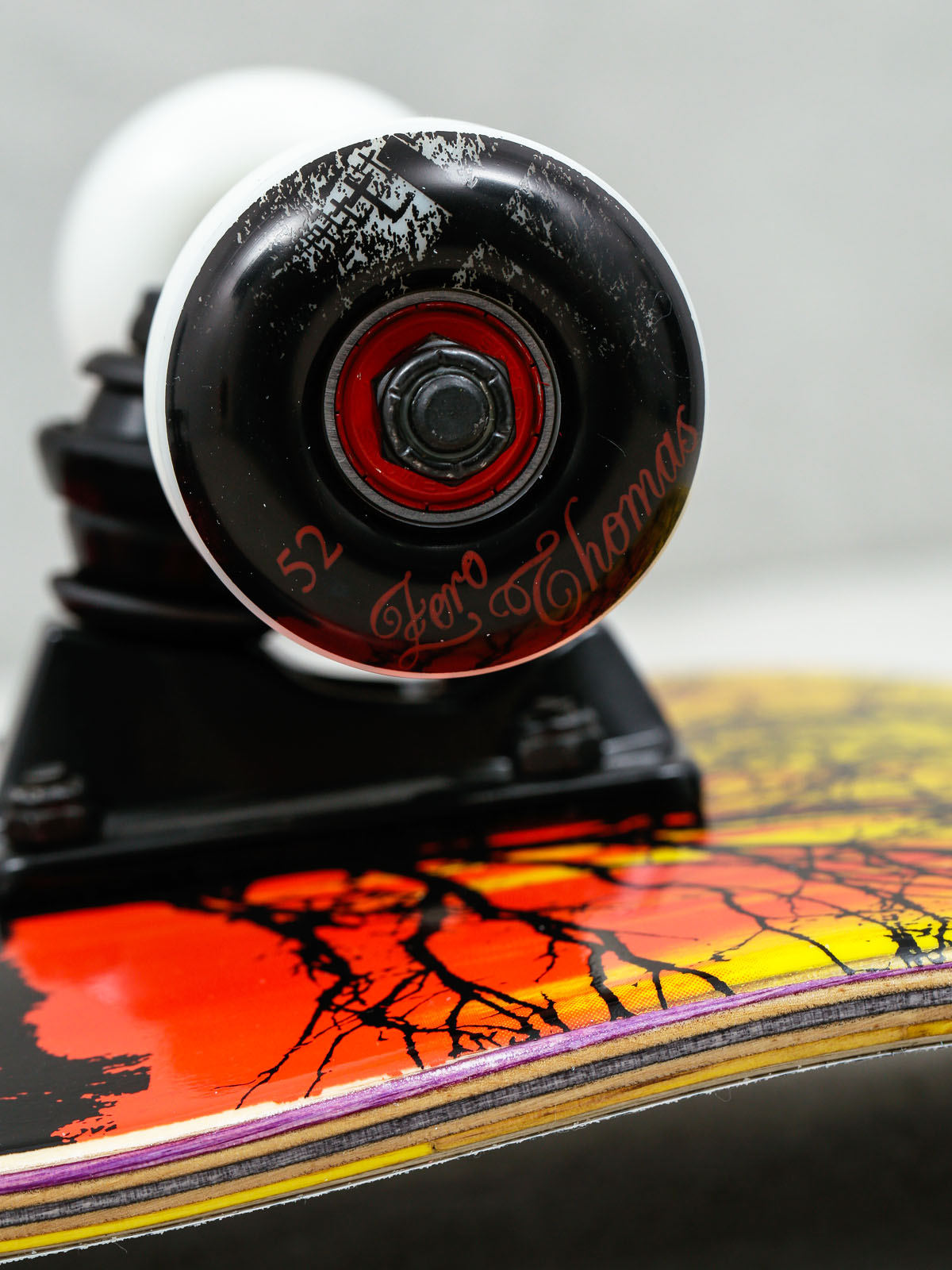Zero Skateboard Thomas Life And Death (black/red/yellow)