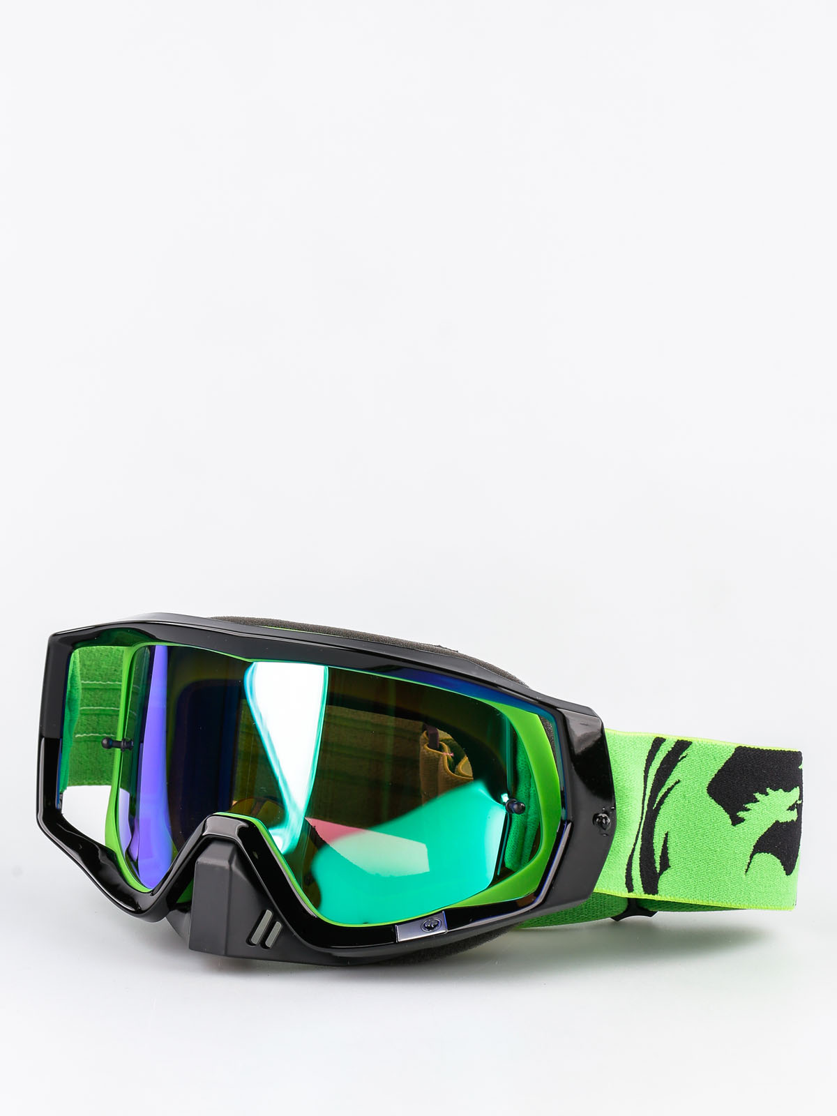 Dragon Cross goggles Vendetta (green black split/green ion)