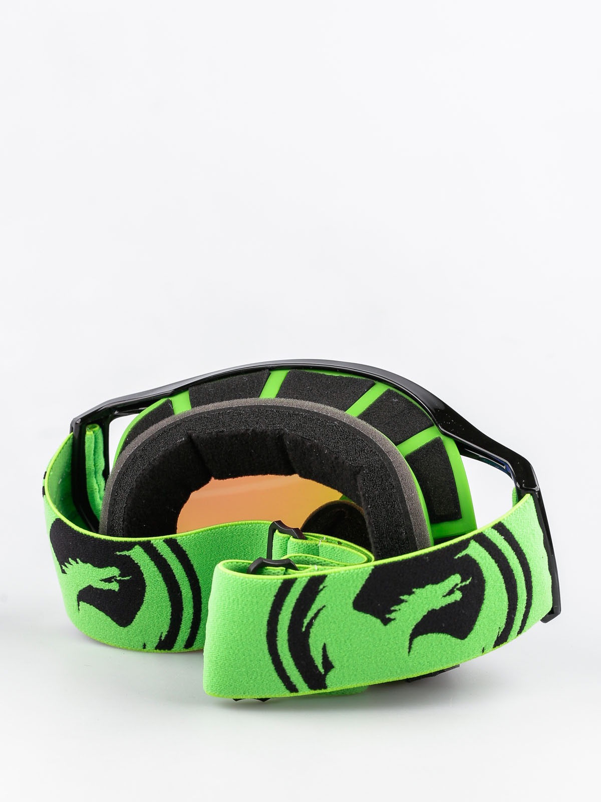 Dragon Cross goggles Vendetta (green black split/green ion)