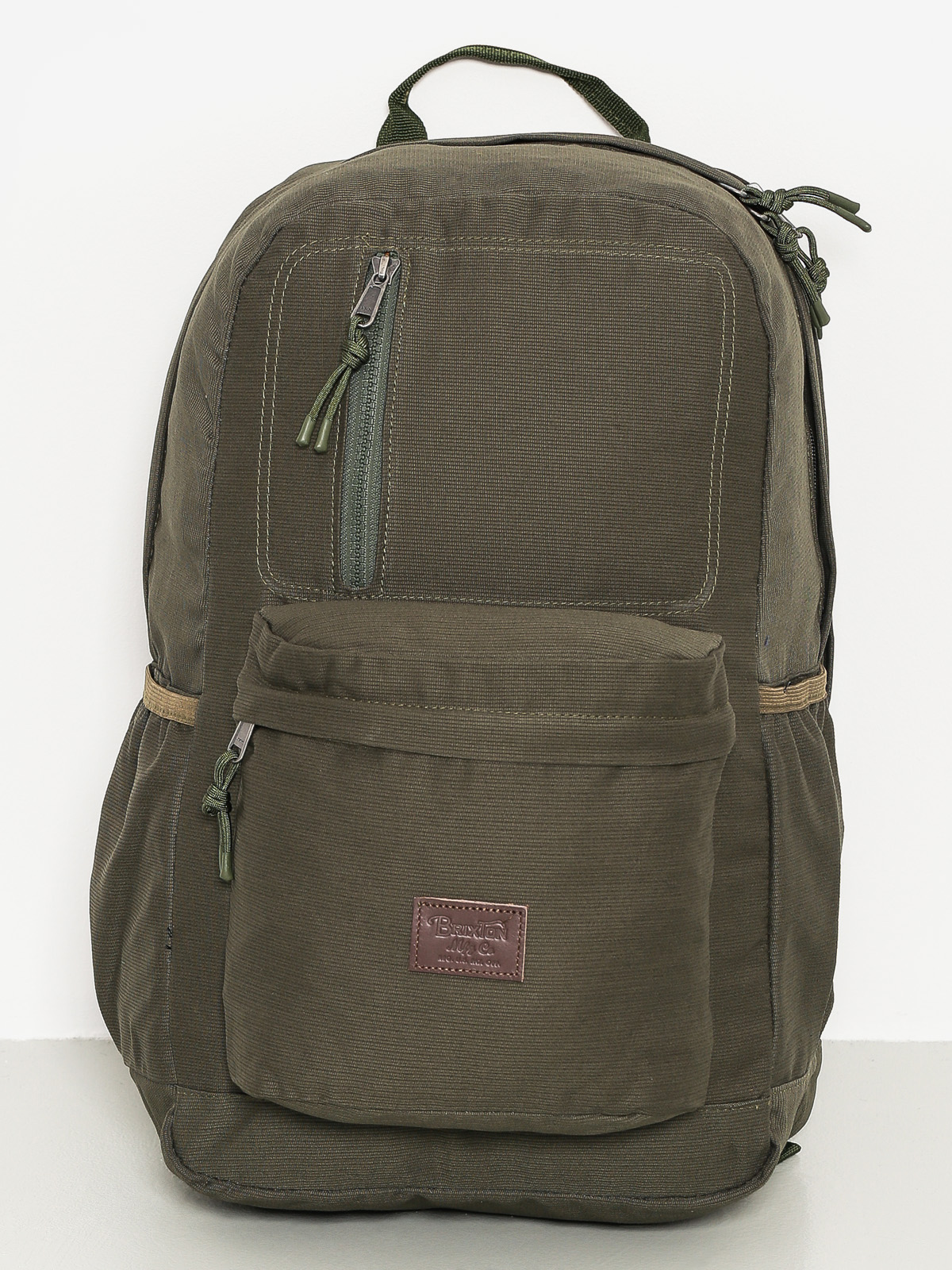 Brixton Backpack Bellows (olive)