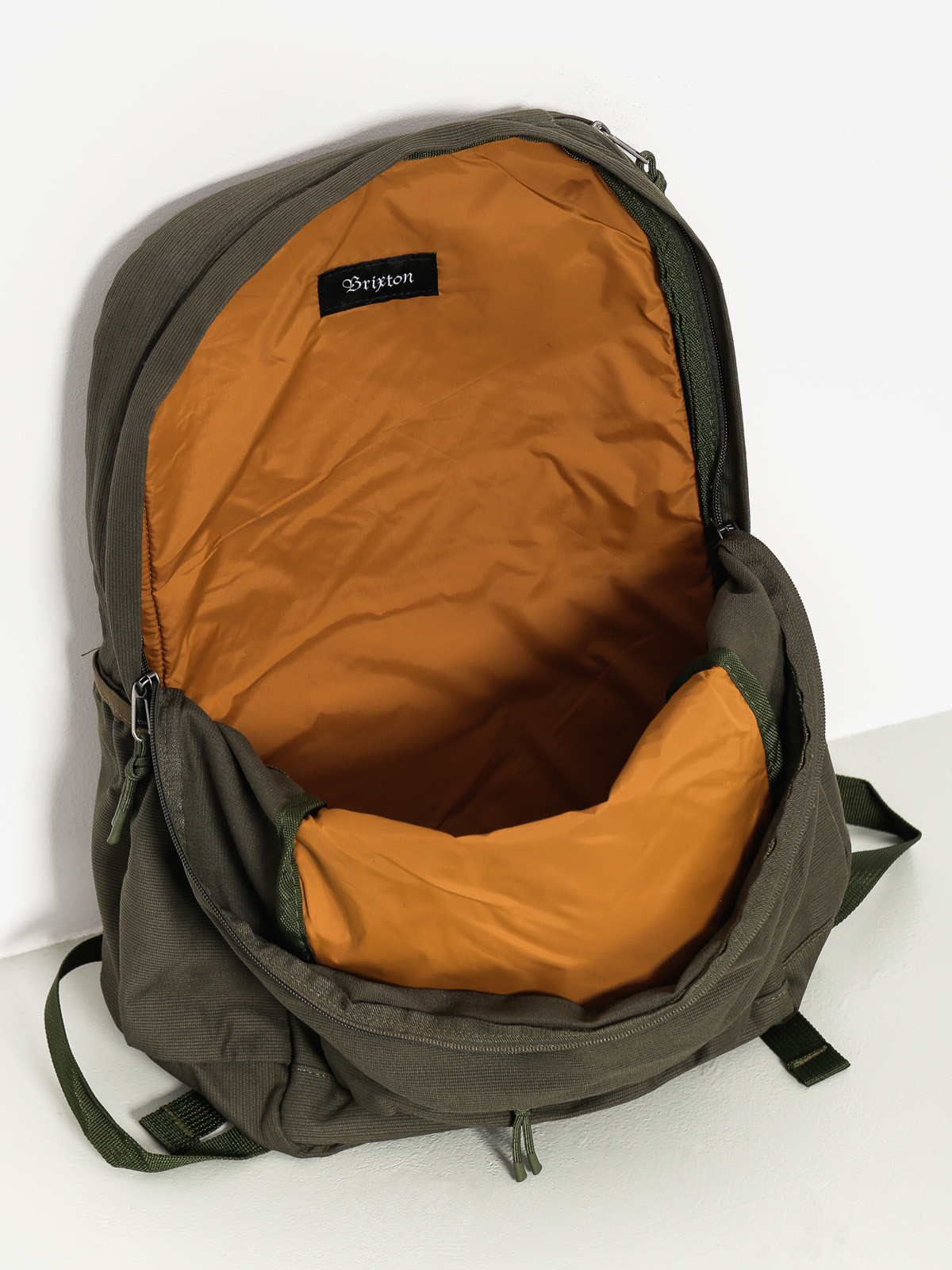 Brixton Backpack Bellows (olive)