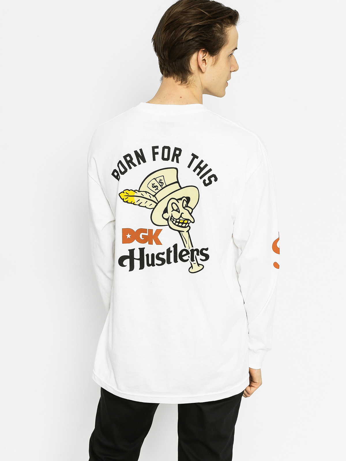 DGK Longsleeve Hustlers (white)