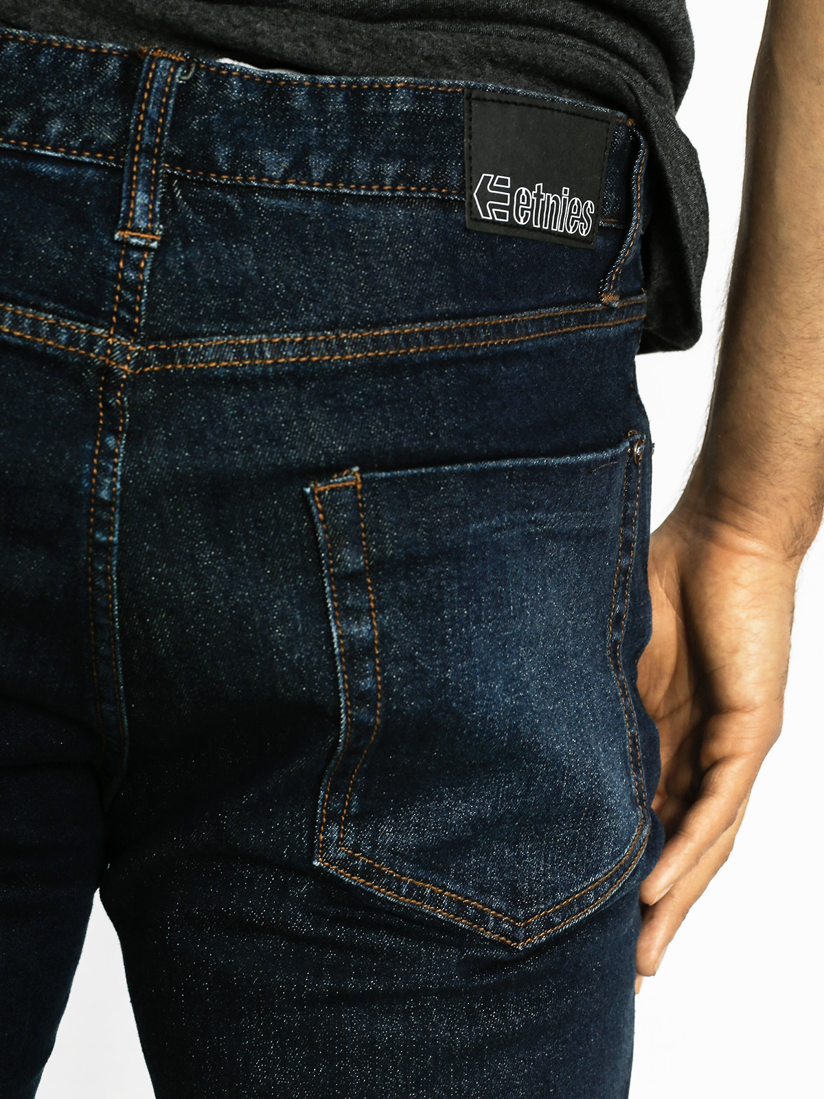 Etnies Pants E2 Straight Denim (worn indigo)