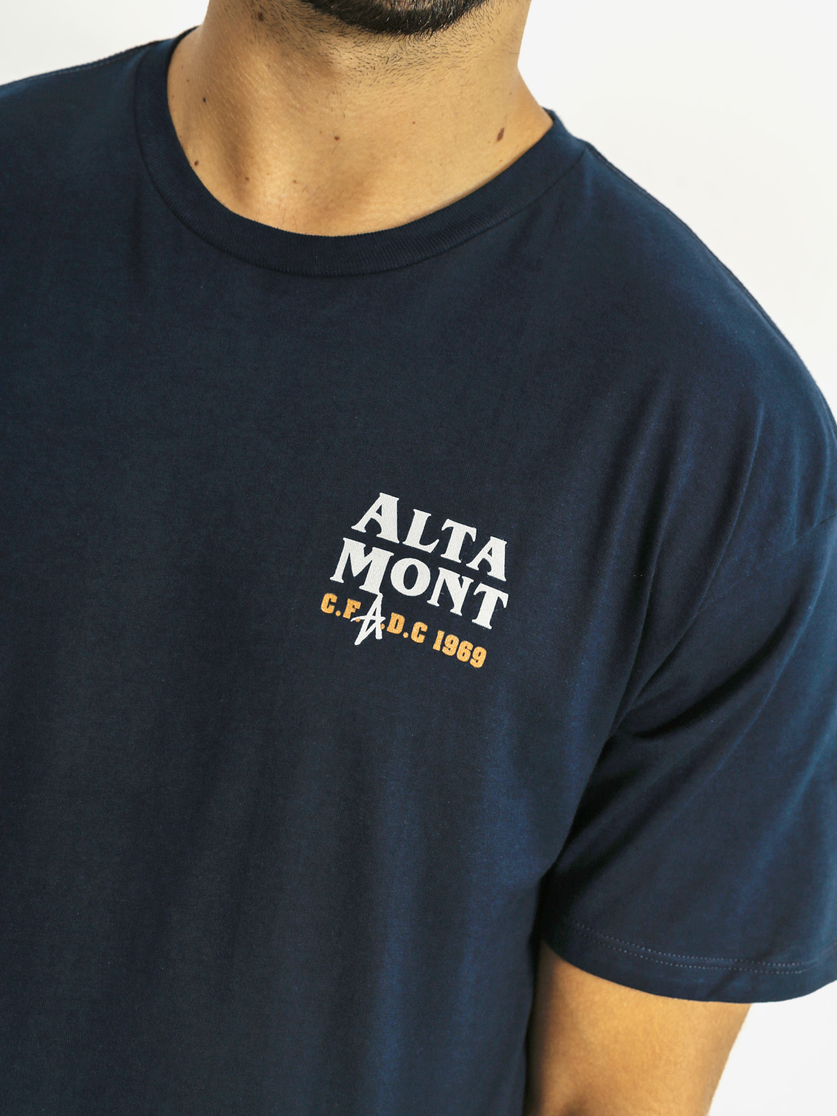 Altamont T-Shirt Pulp Stacked (navy)
