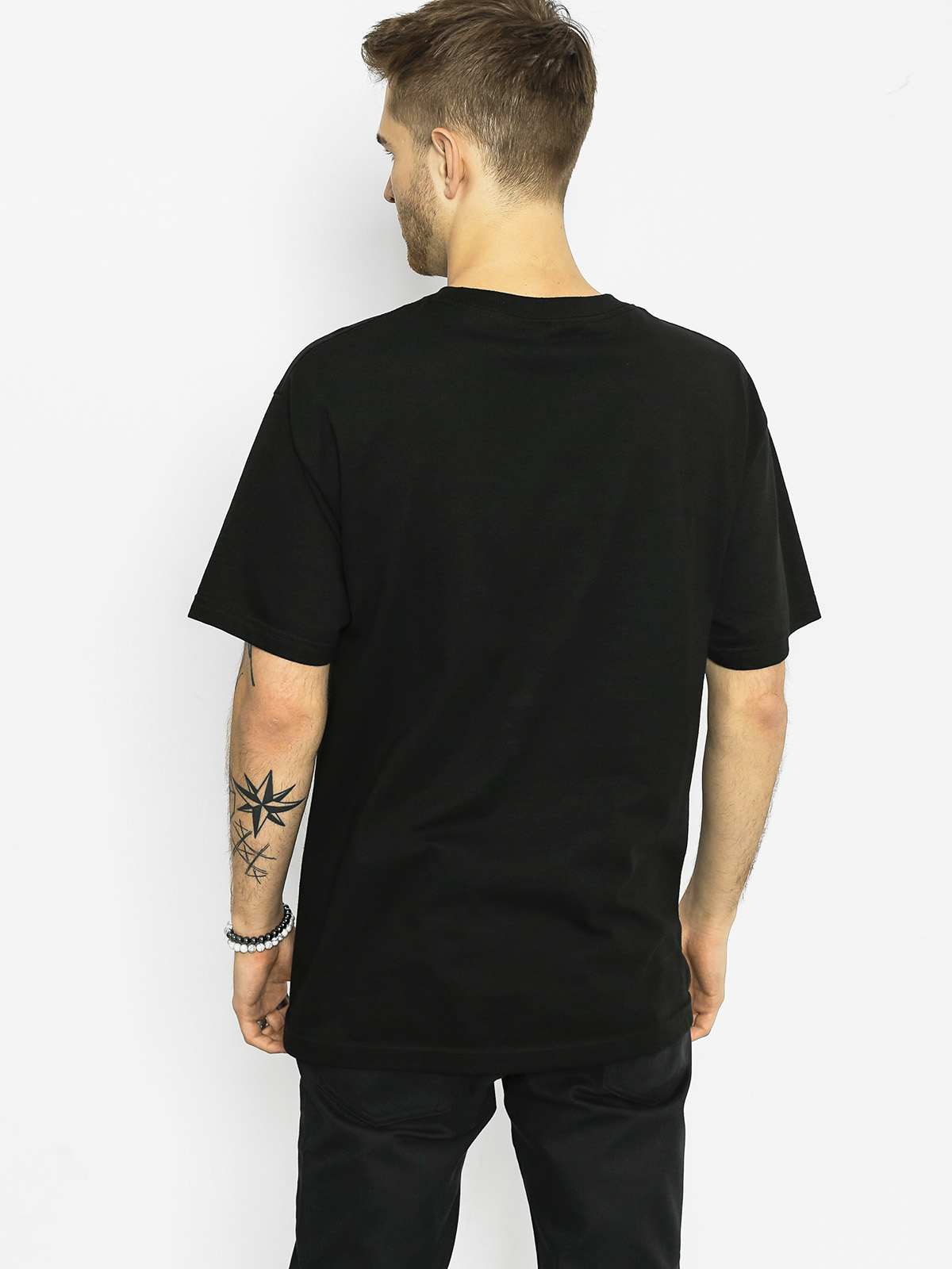 Grizzly Griptape T-shirt Skate Mental Bearz N The Hood (black)