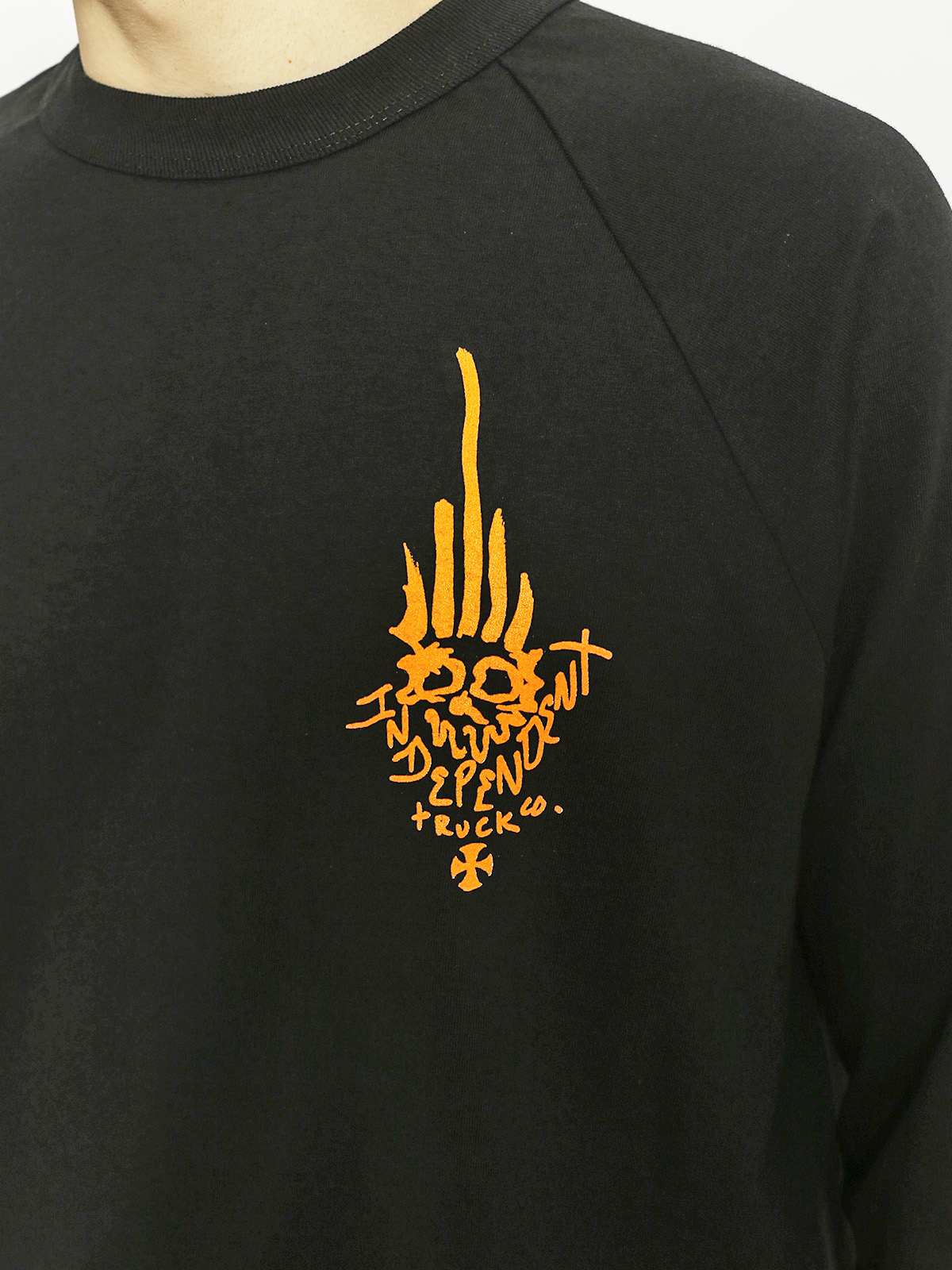 Independent T-Shirt Jessee Reglan 3/4 (black/black)