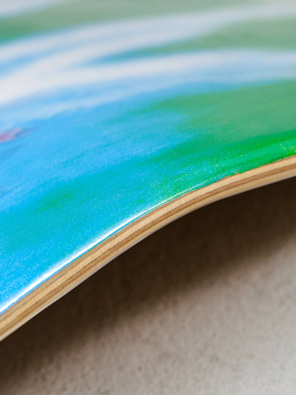 Minilogo Deck Small Bomb (tie dye birch)