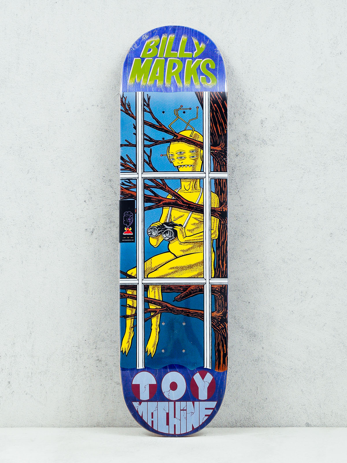 Toy Machine Deck Marks Peeping (blue)