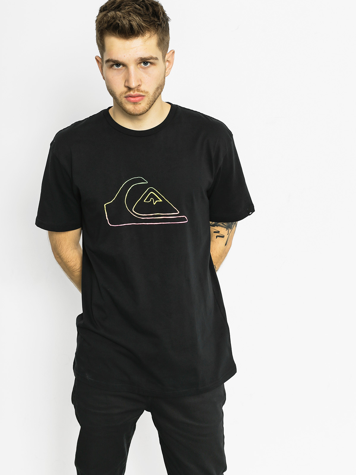 Quiksilver T-shirt Jungle Mountain (black)