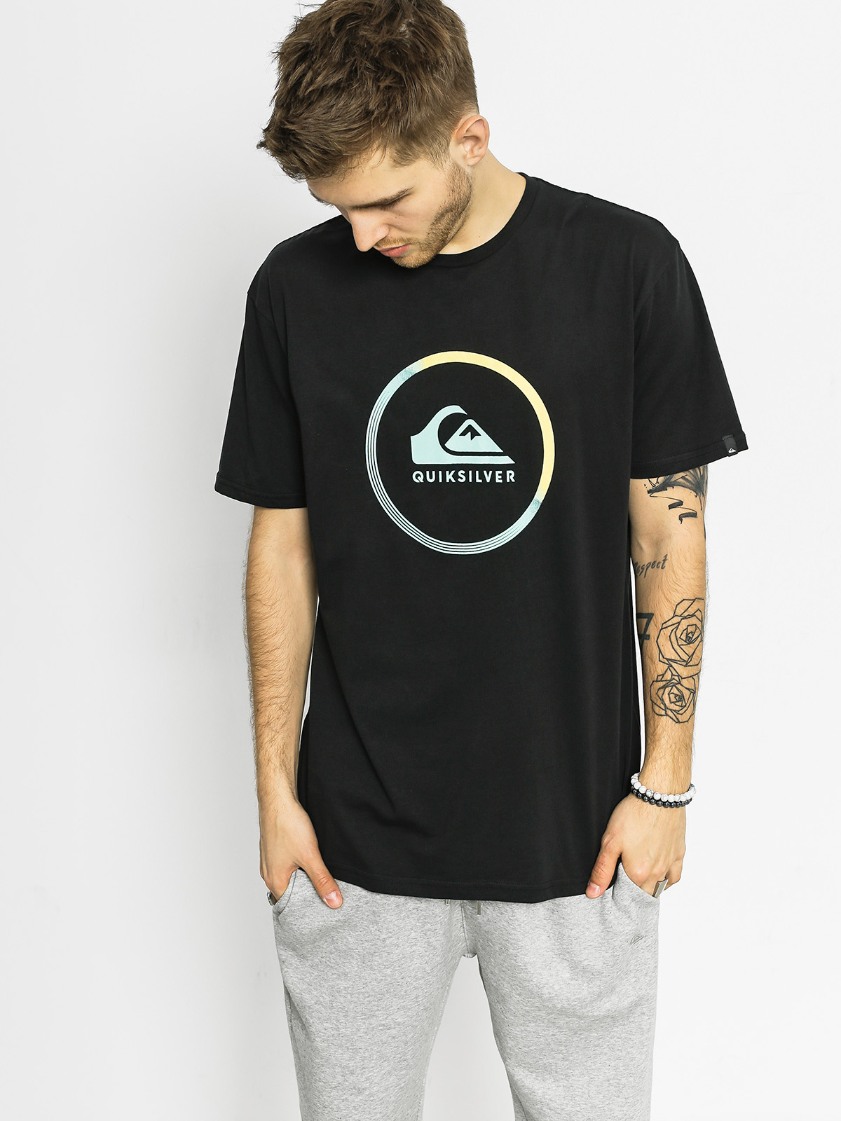 Quiksilver T-shirt Active Logo (black)