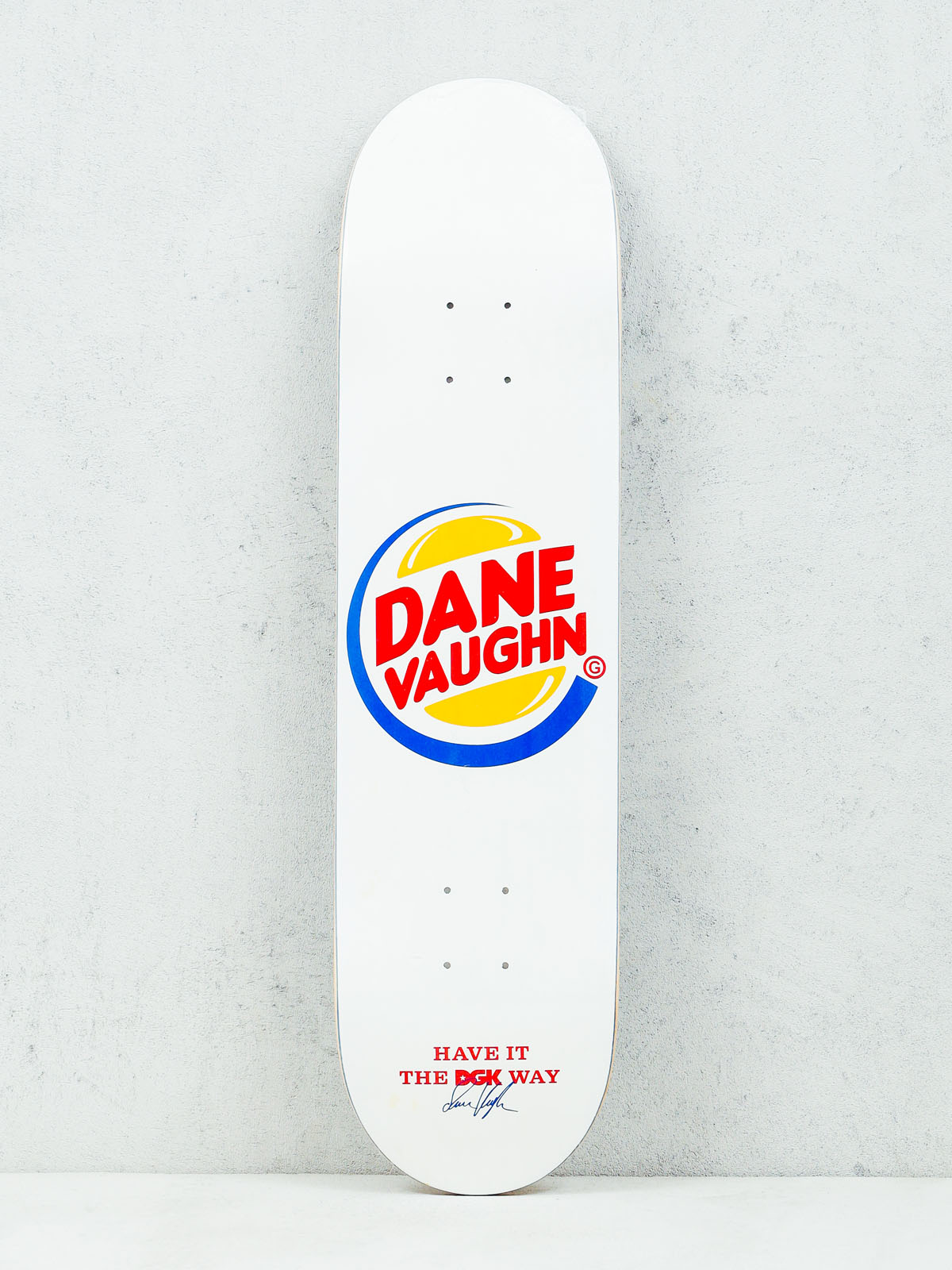 DGK Deck Vaughn Cease & Desist (white)