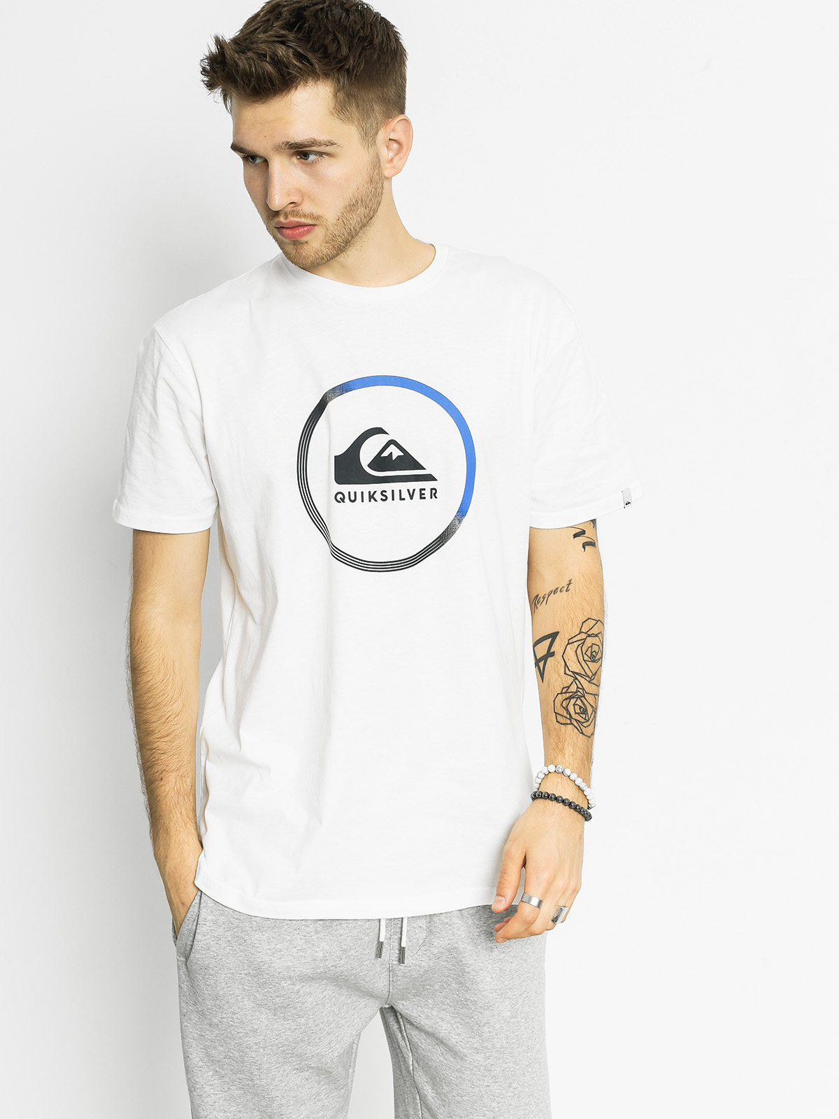Quiksilver T-shirt Active Logo (white)