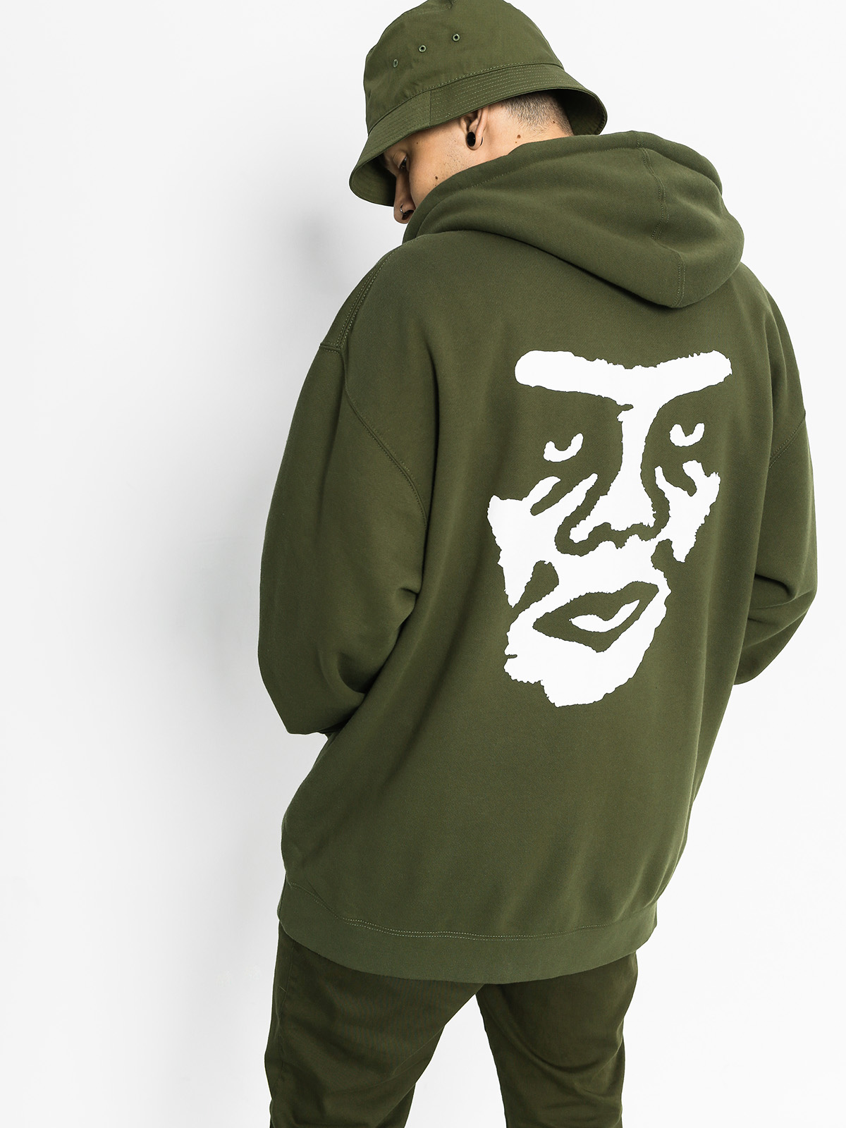 green obey sweatshirt