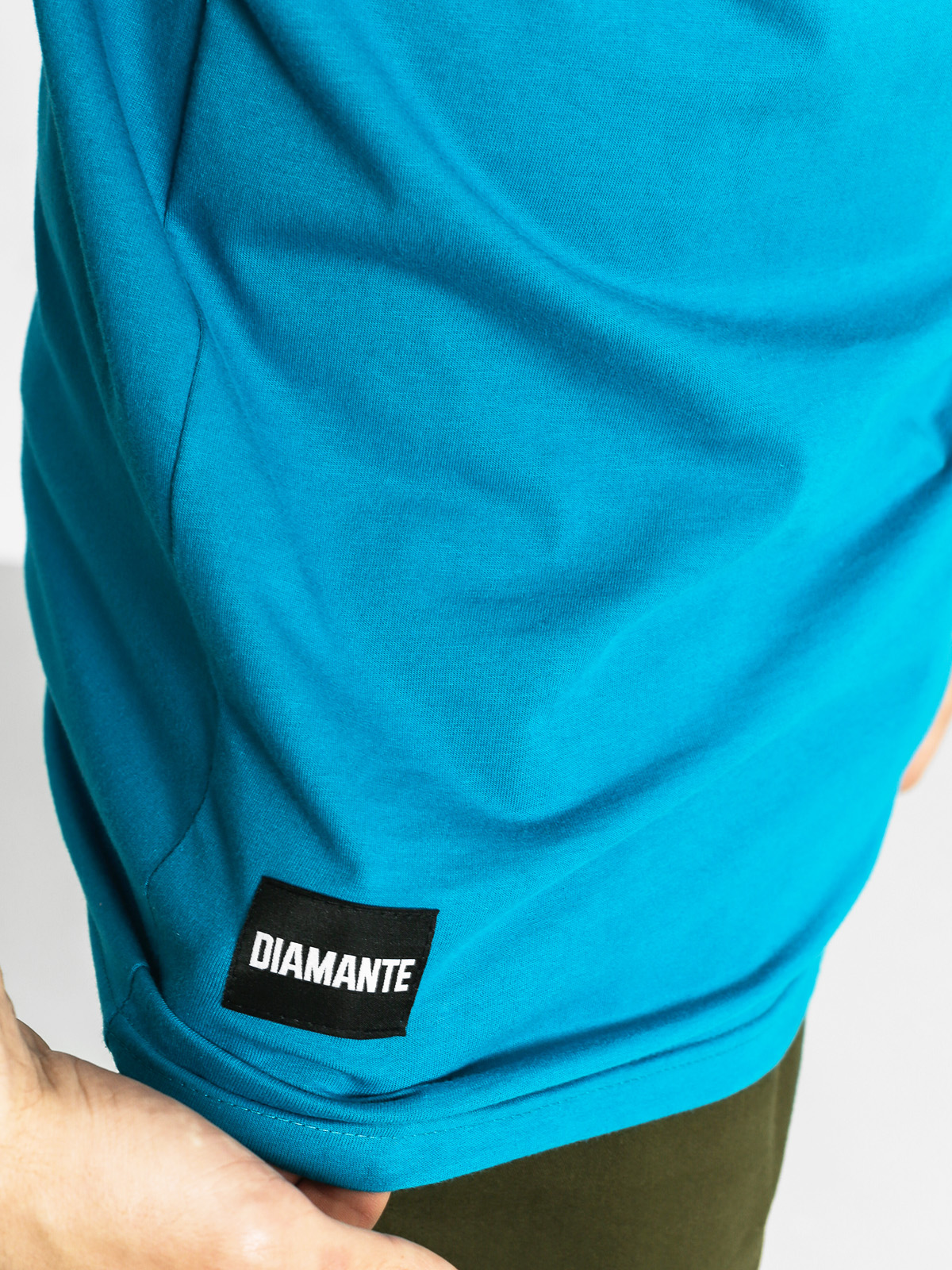 Diamante Wear T-Shirt Di Classy (grey/turquoise)