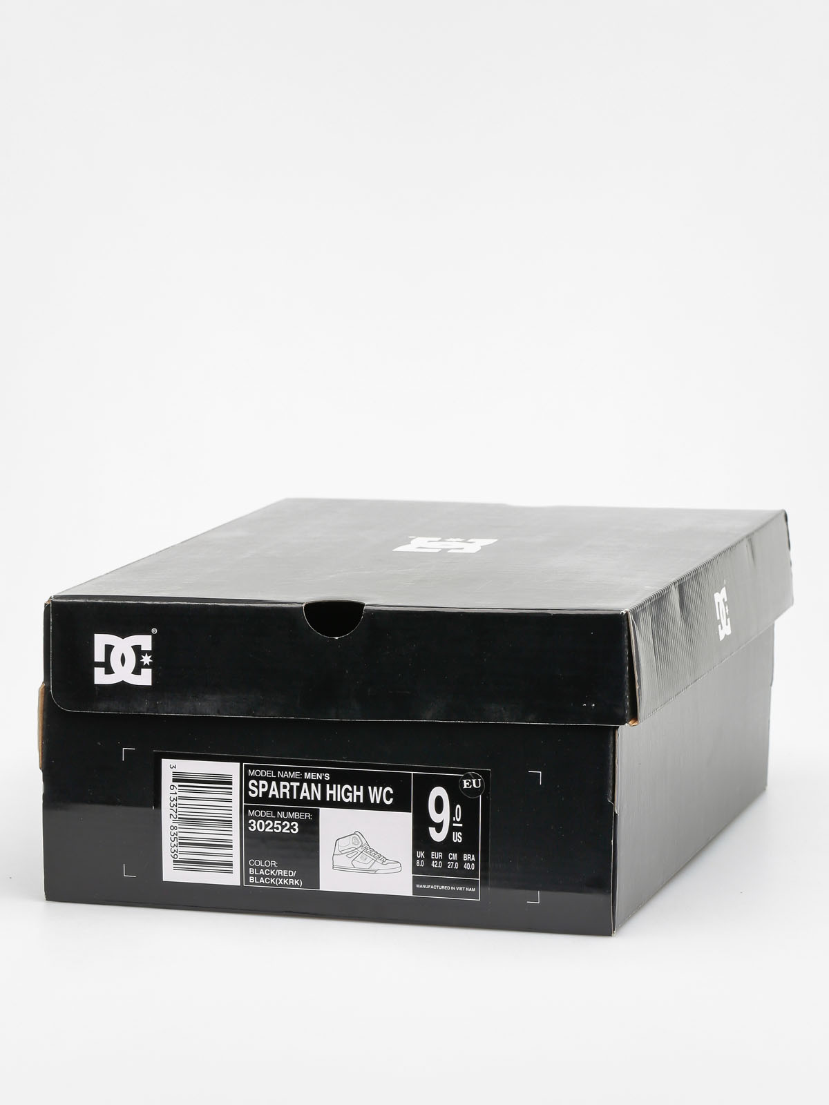 DC Shoes Spartan High Wc (black/red/black)