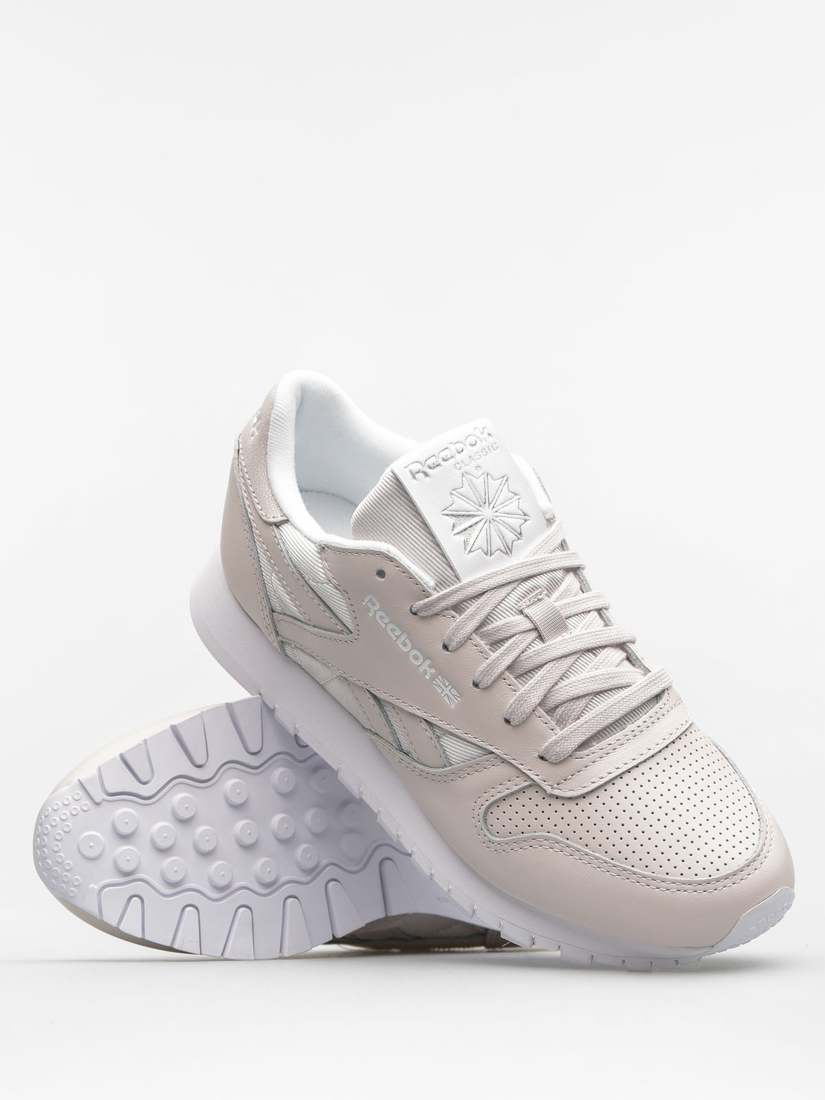 Reebok Schuhe Cl Lthr Fbt Wmn (lilac ash/wht/silver)