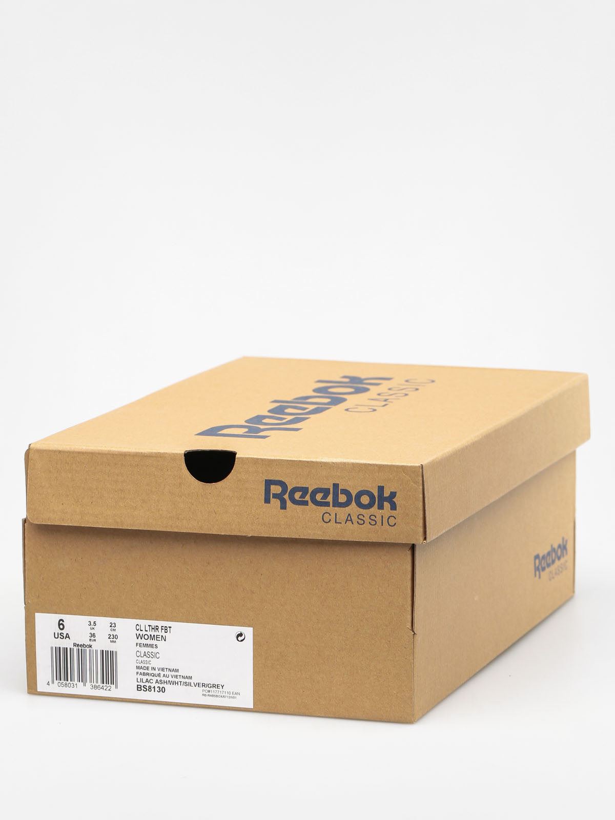 Reebok Schuhe Cl Lthr Fbt Wmn (lilac ash/wht/silver)