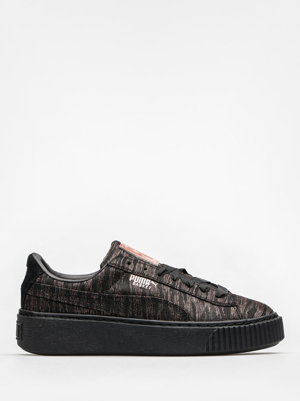 Puma Shoes Basket Platform Vr Wn S Wmn (puma black/puma black)