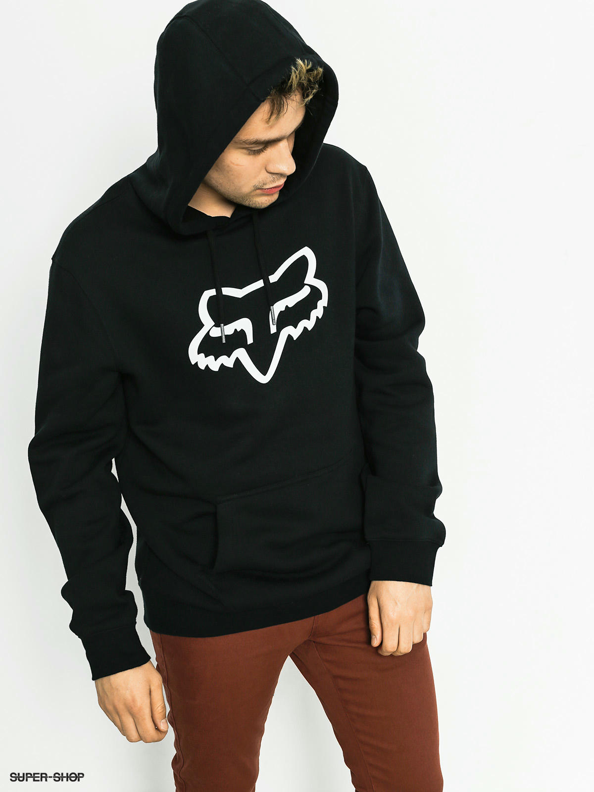 Fox Hoodie Legacy Head HD (black)