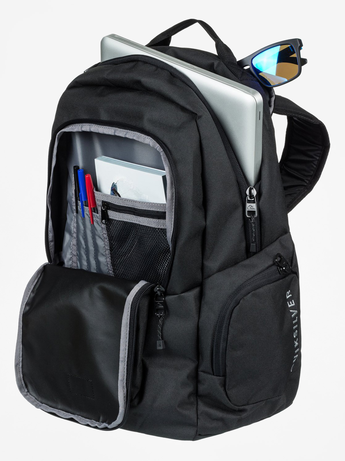 Quiksilver Backpack Schoolie (black thunder bolts)
